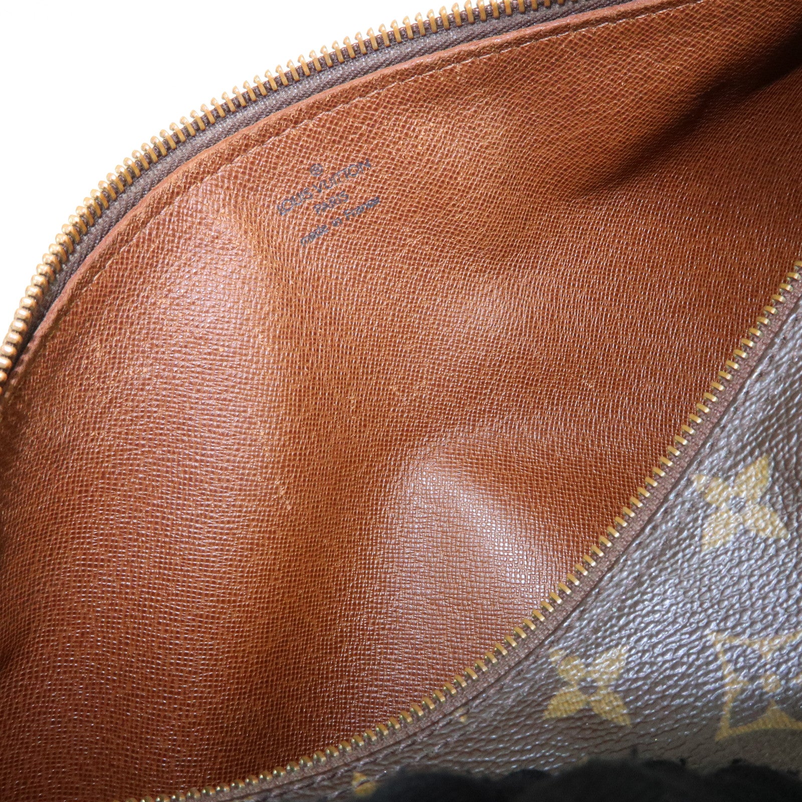 Louis Vuitton Monogram Papillon 30 Hand Bag Brown M51385