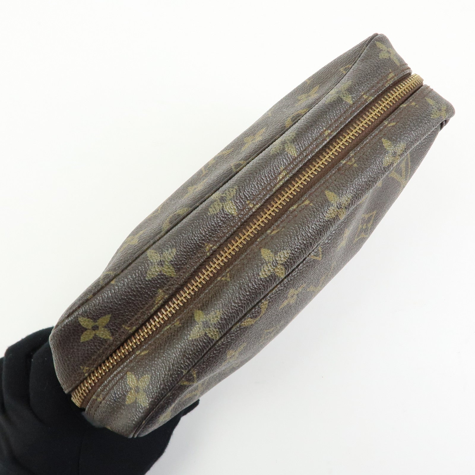 Louis Vuitton Monogram Trousse Toilette 23 Pouch Brown M47524