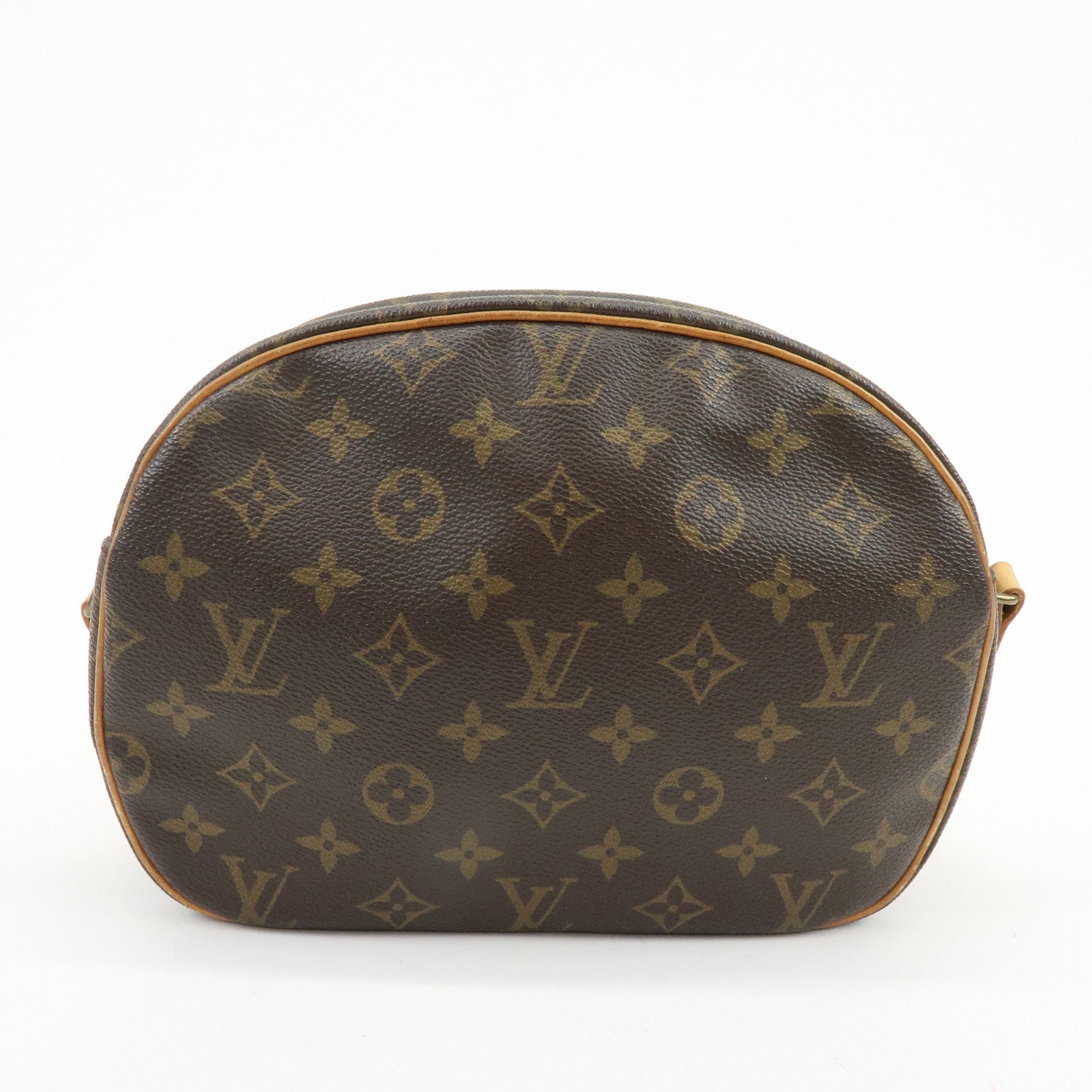 Louis Vuitton Monogram Blois Crossbody Shoulder Bag Brown M51221