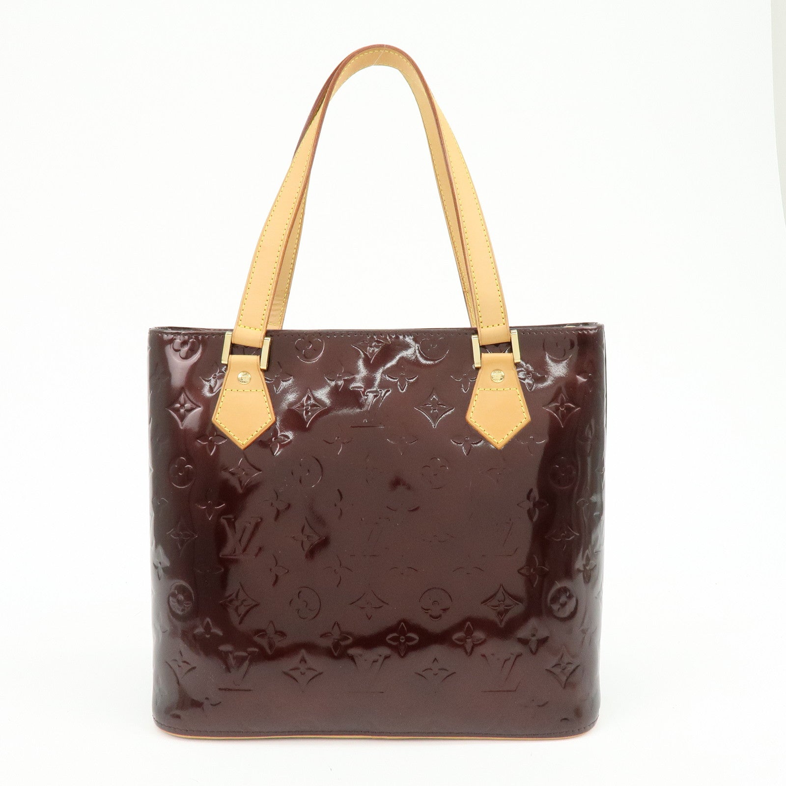 Louis Vuitton Monogram Vernis Houston Tote Bag Amarante M91999
