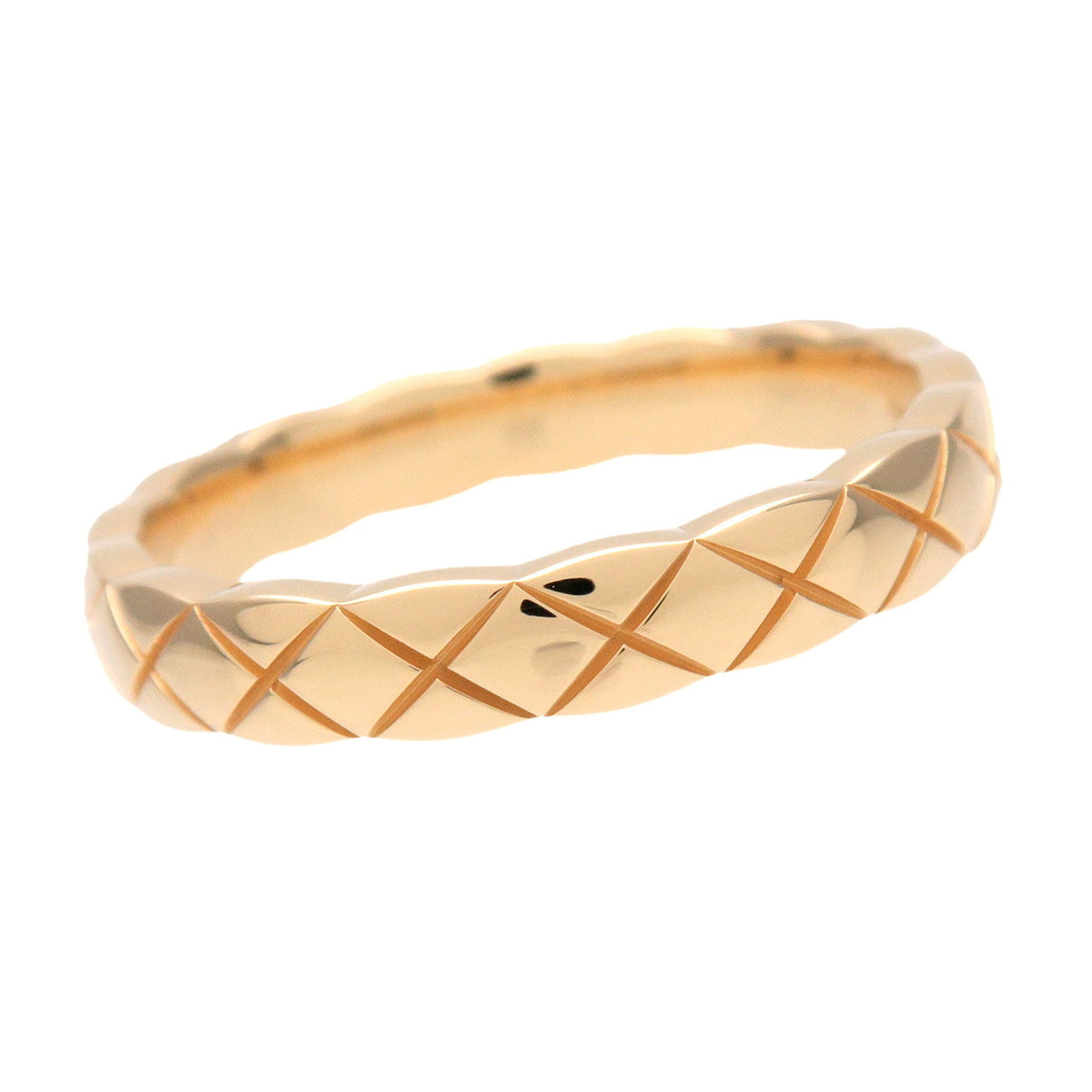 CHANEL COCO Crush Mini Ring K18 750YG Yellow Gold #50 US5.25 J11794