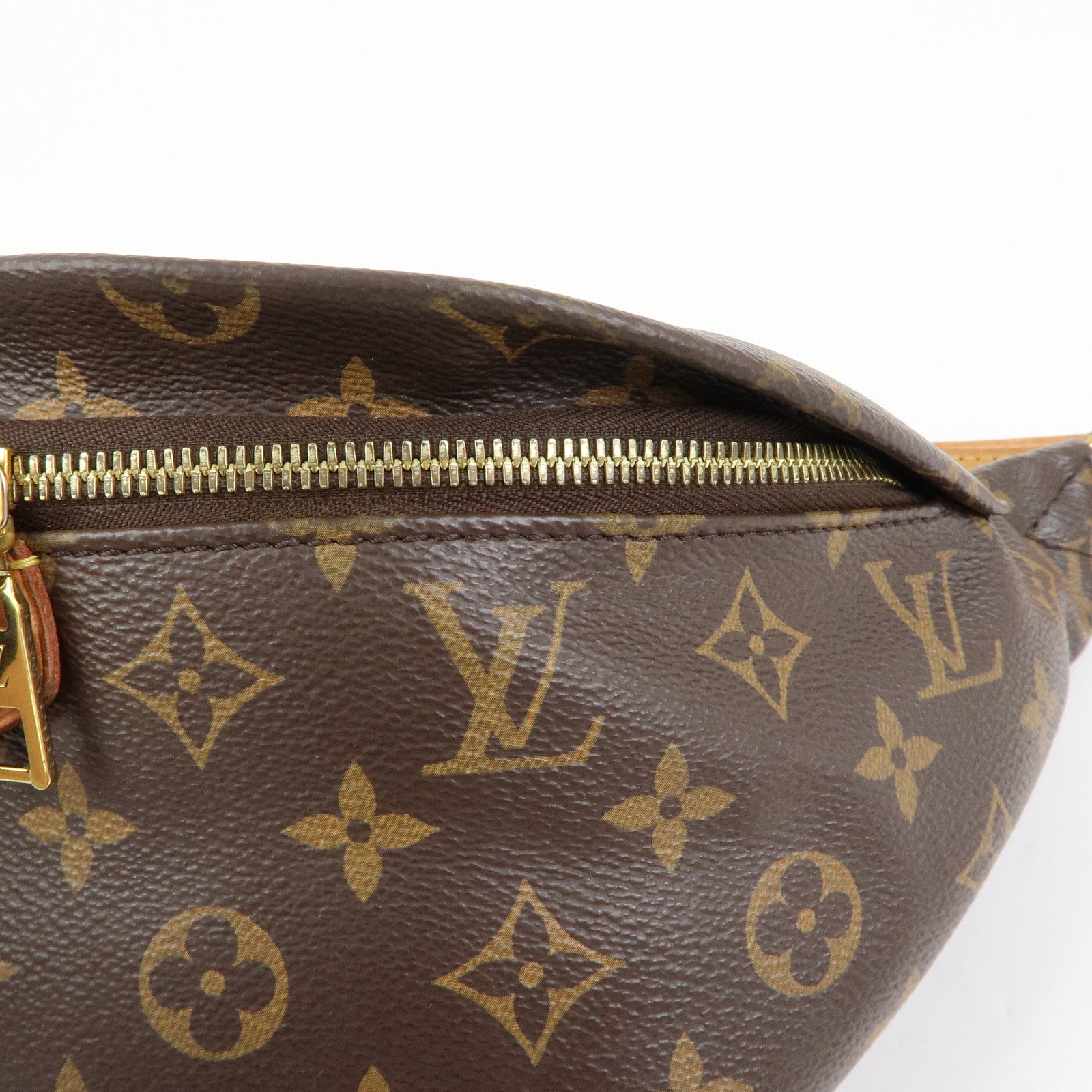 Louis Vuitton Monogram Bumbag Crossbody Shoulder Bag Brown M43644