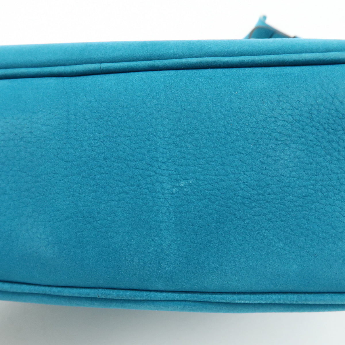 GUCCI SOHO Interlocking G Leather Disco Bag Shoulder Bag Blue 308364
