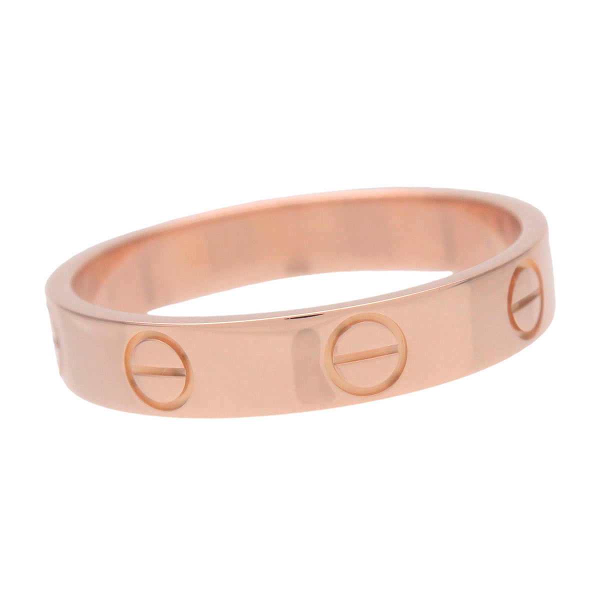 Cartier Mini Love Ring K18 750PG Rose Gold #53 US6.5 EU53 HK14