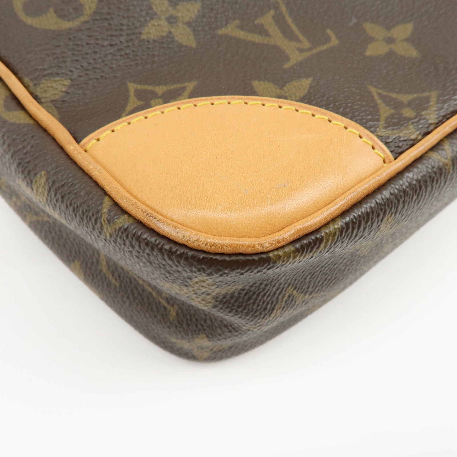 Louis Vuitton Monogram Compiegne 28 Pouch Clutch Bag Brown M51845