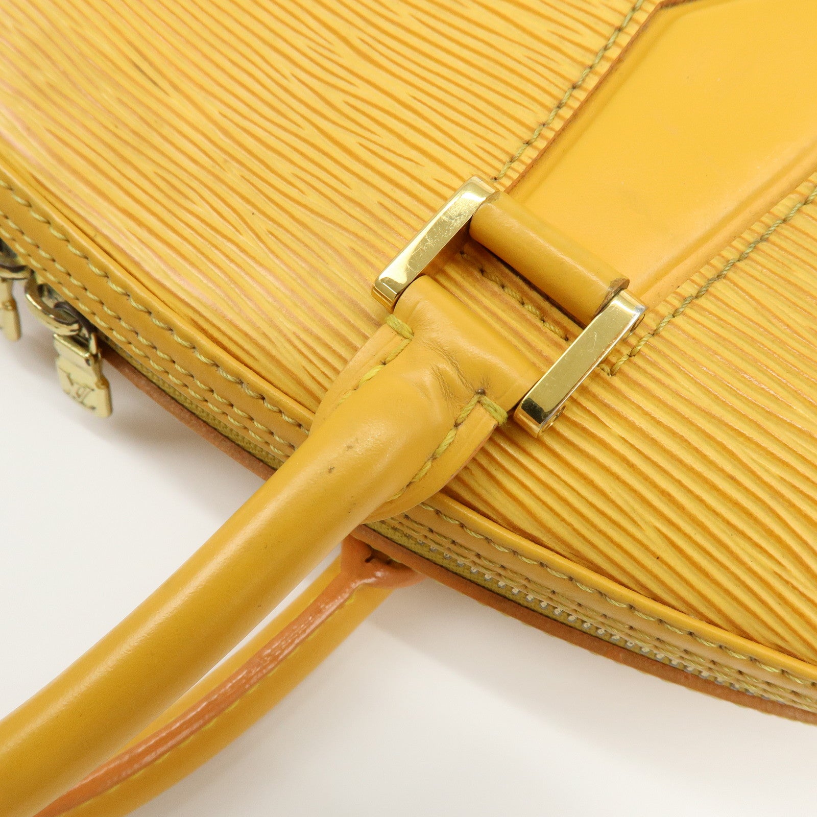 Louis Vuitton Epi Jasmine Hand Boston Bag Tassilli Yellow M52089