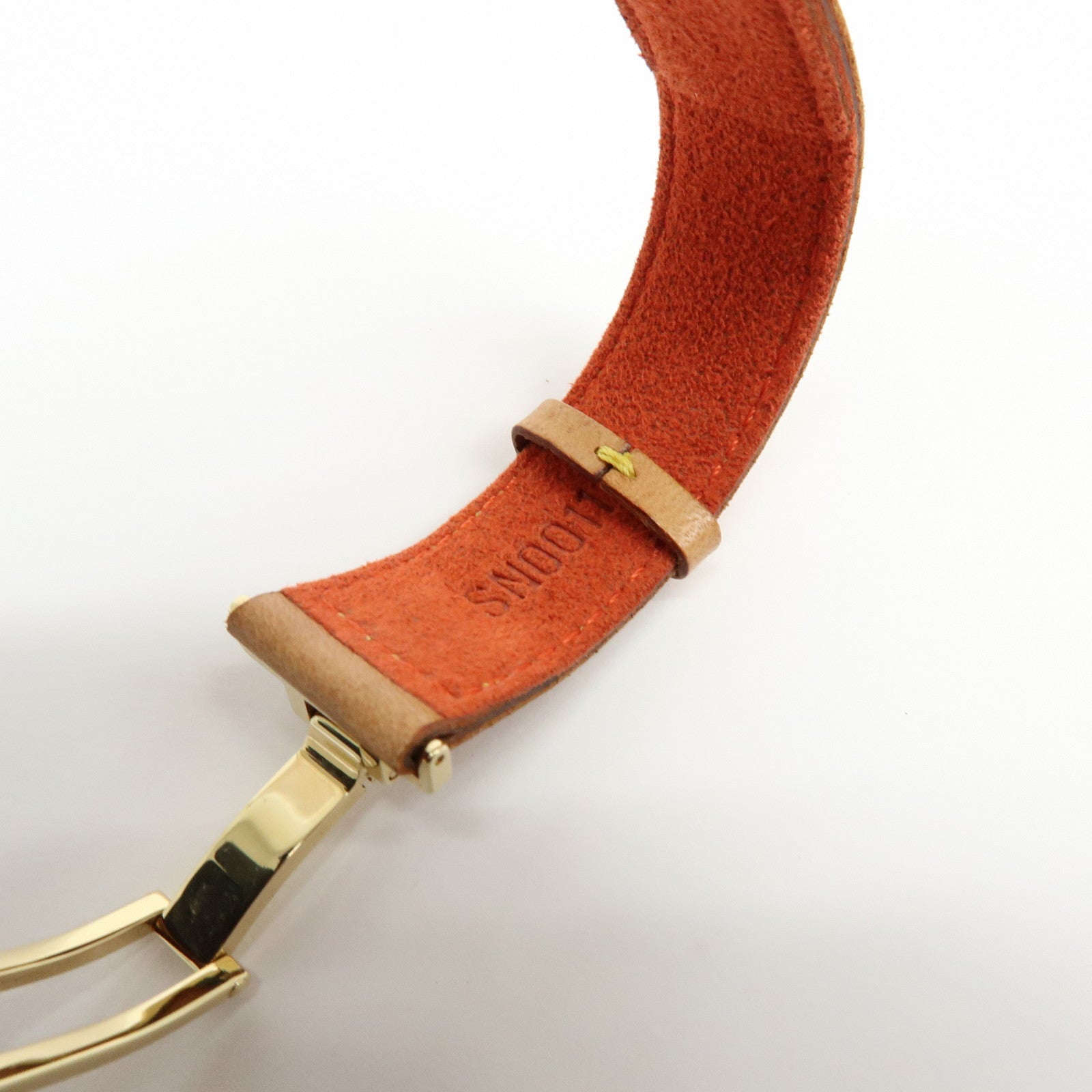 Louis Vuitton Monogram Leather Good Luck Bracelet Natural