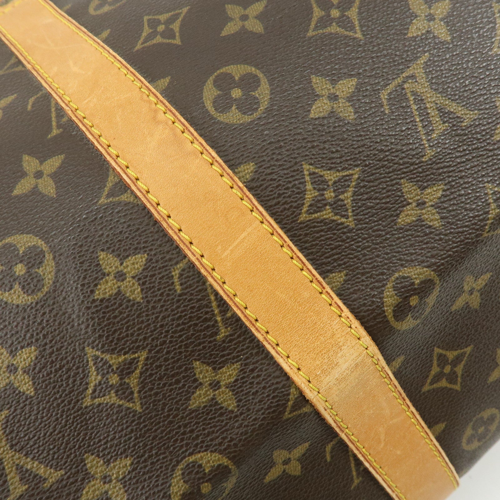 Louis Vuitton Monogram Keep All 55 Boston Bag Brown M41424