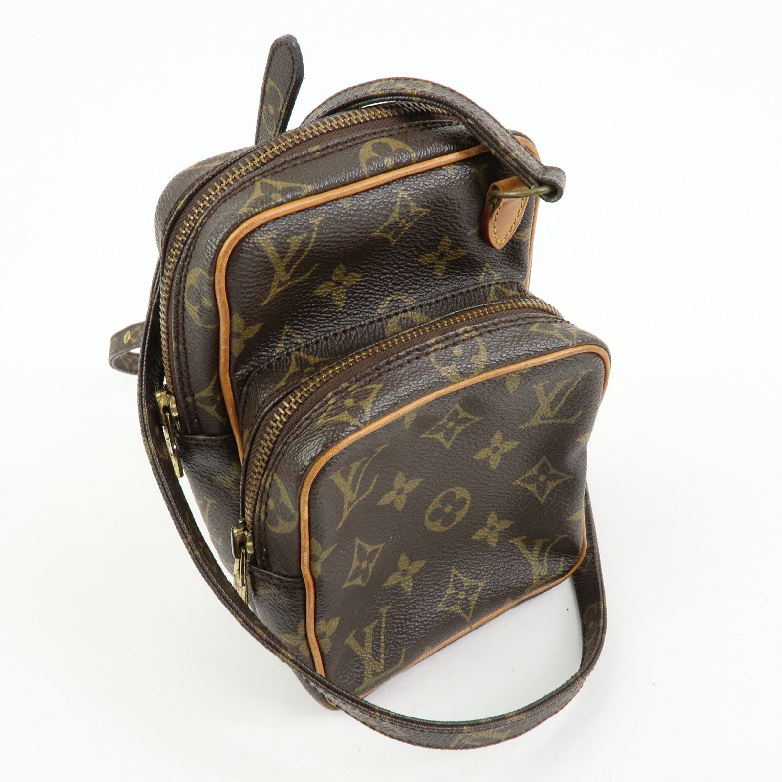 Louis Vuitton Monogram Mini Amazone Shoulder Bag Brown M45238