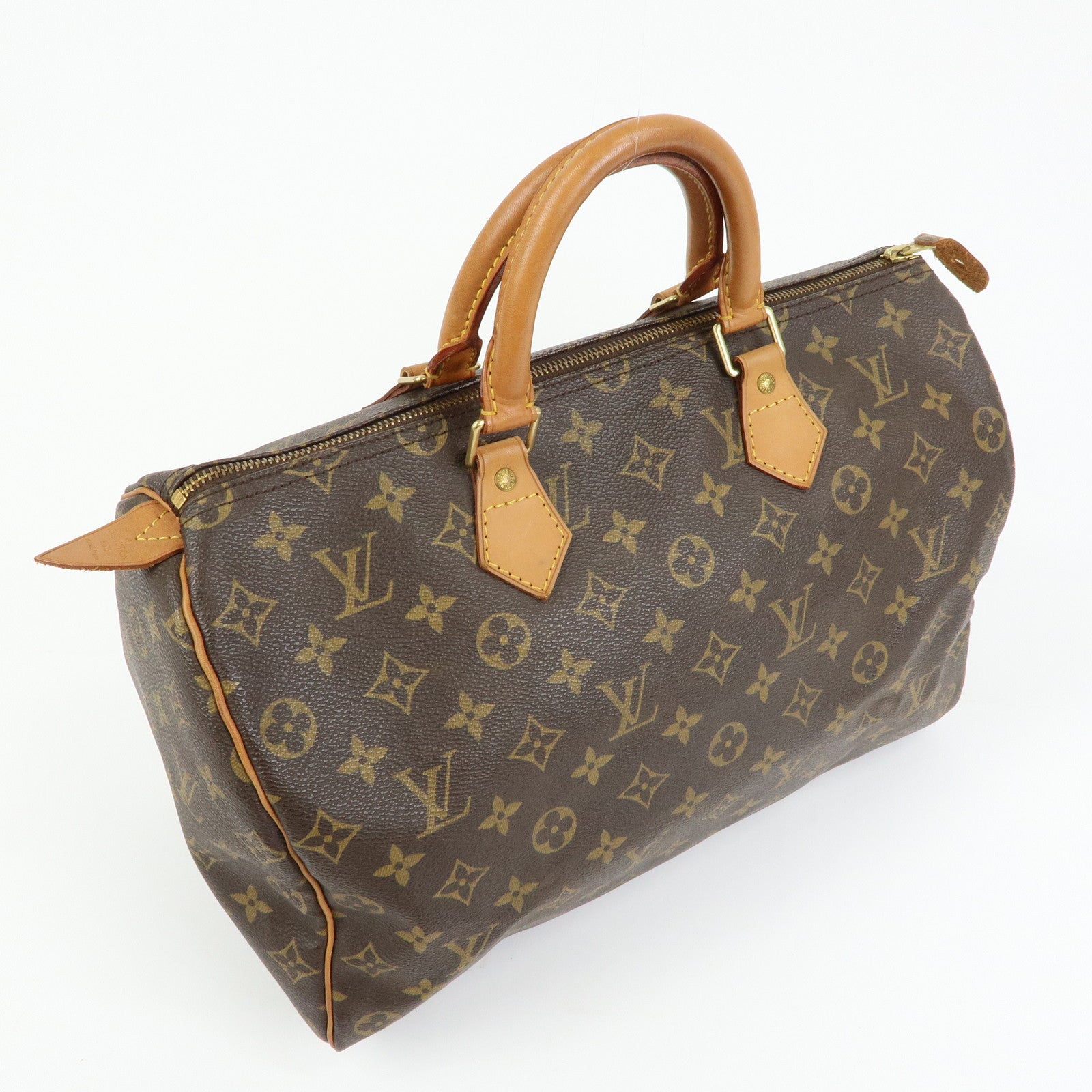 Louis Vuitton Monogram Speedy 35 Boston Bag Hand Bag M41524