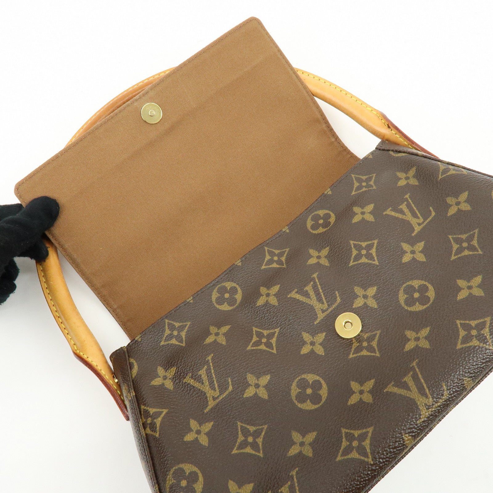 Louis Vuitton Monogram Mini Looping Shoulder Bag Brown M51147