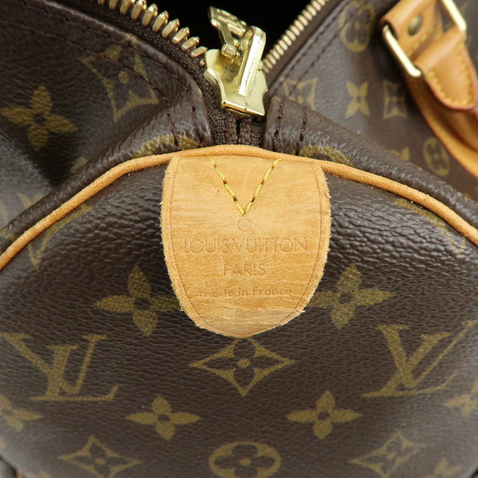 Louis Vuitton Monogram Keep All 45 Boston Bag Brown M41428