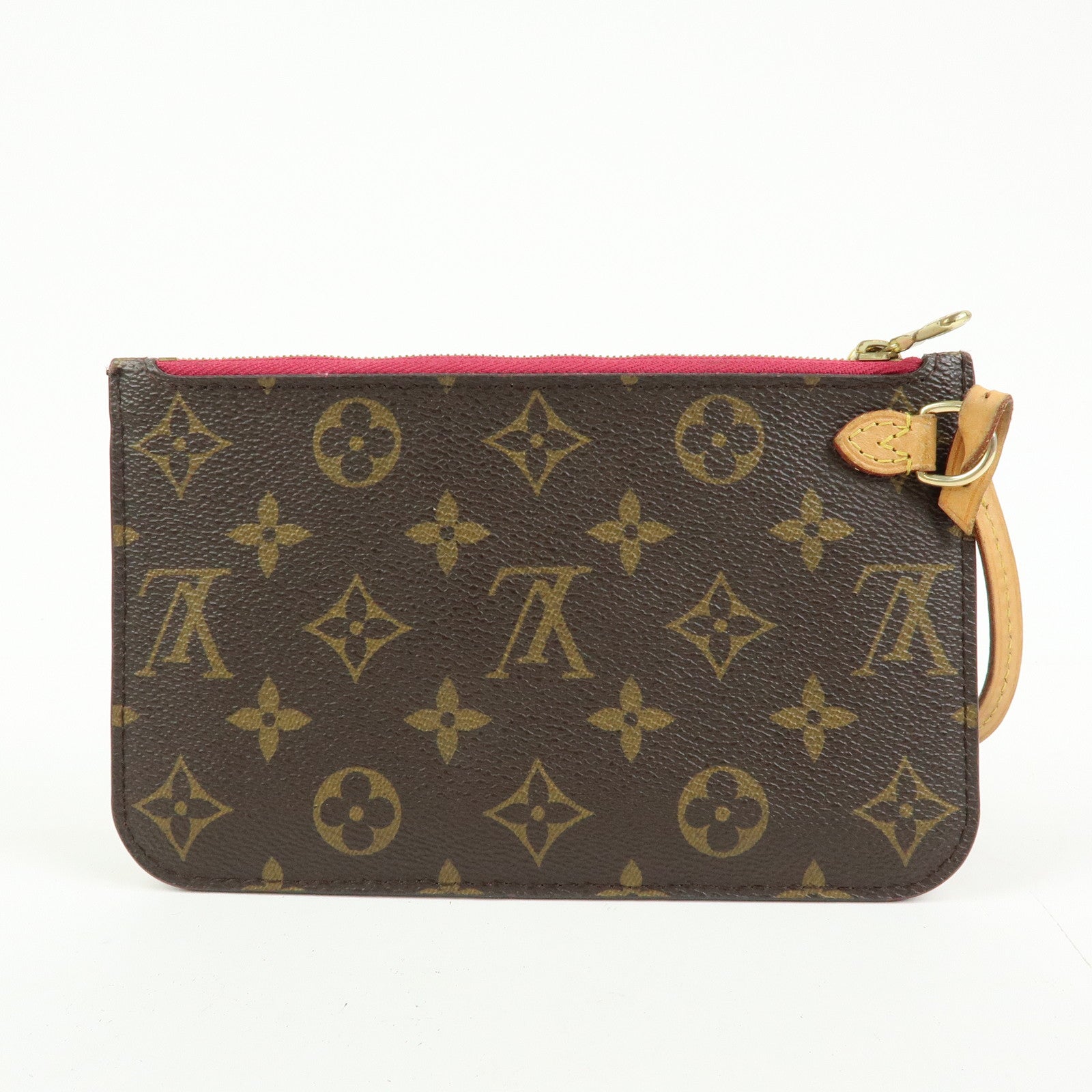 Louis Vuitton Monogram Canvas Pouch for Neverfull PM Tote Bag Pivoine