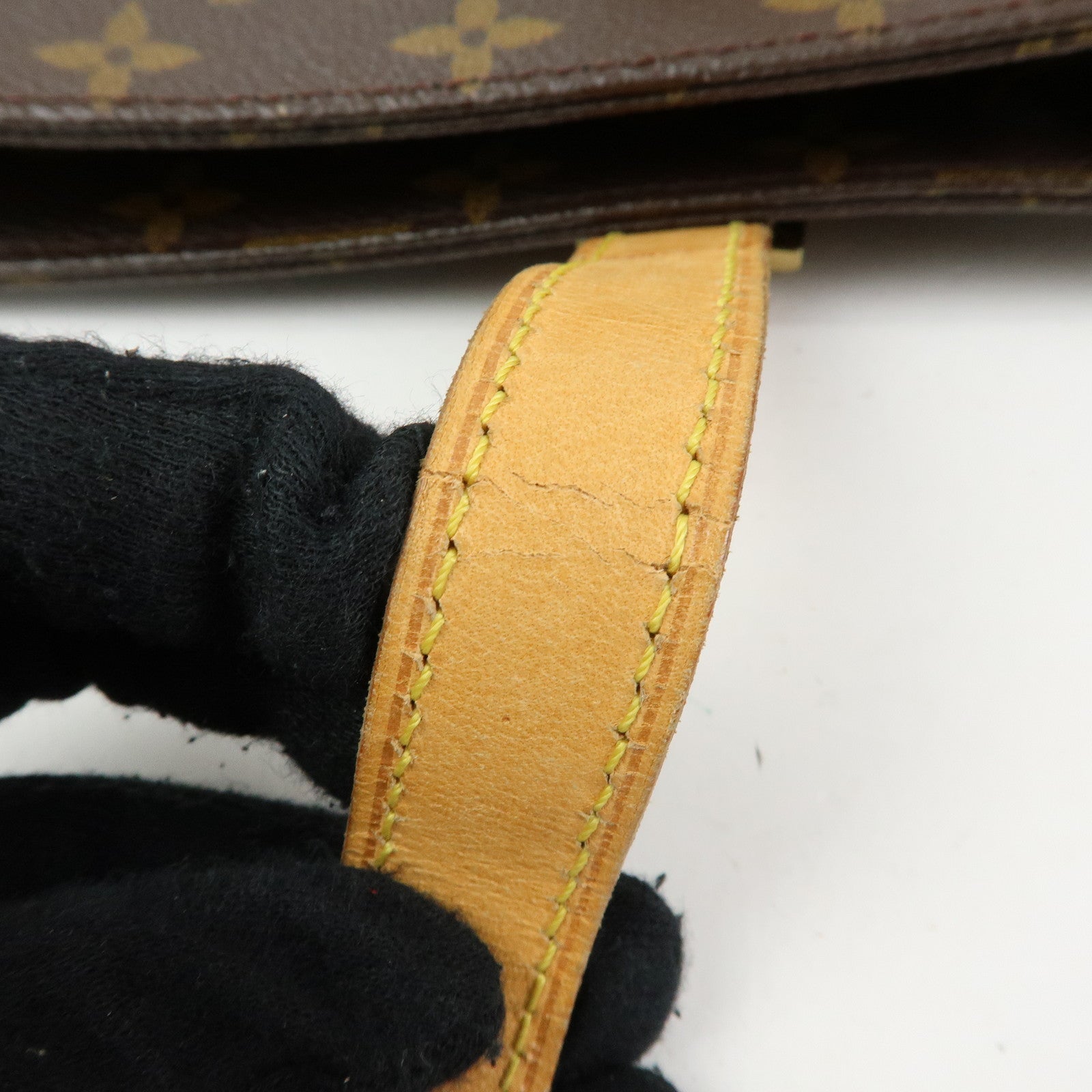 Louis Vuitton Monogram Luco Tote Bag Hand Bag Brown M51155