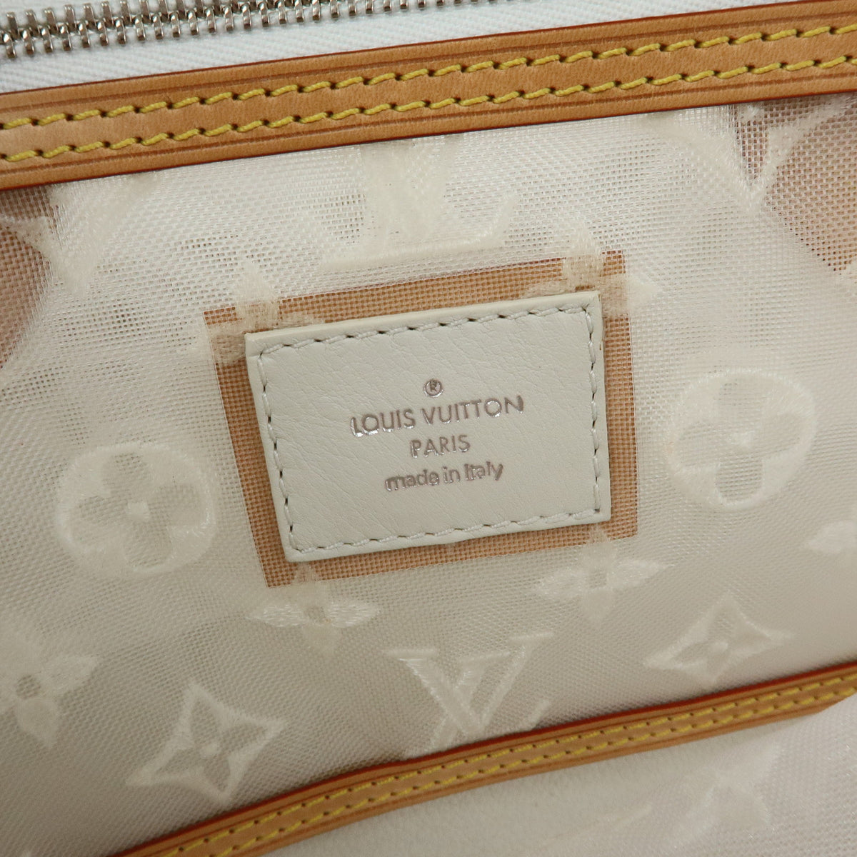 Louis Vuitton Monogram Transparence Lockit East-West Tote Bag M40701