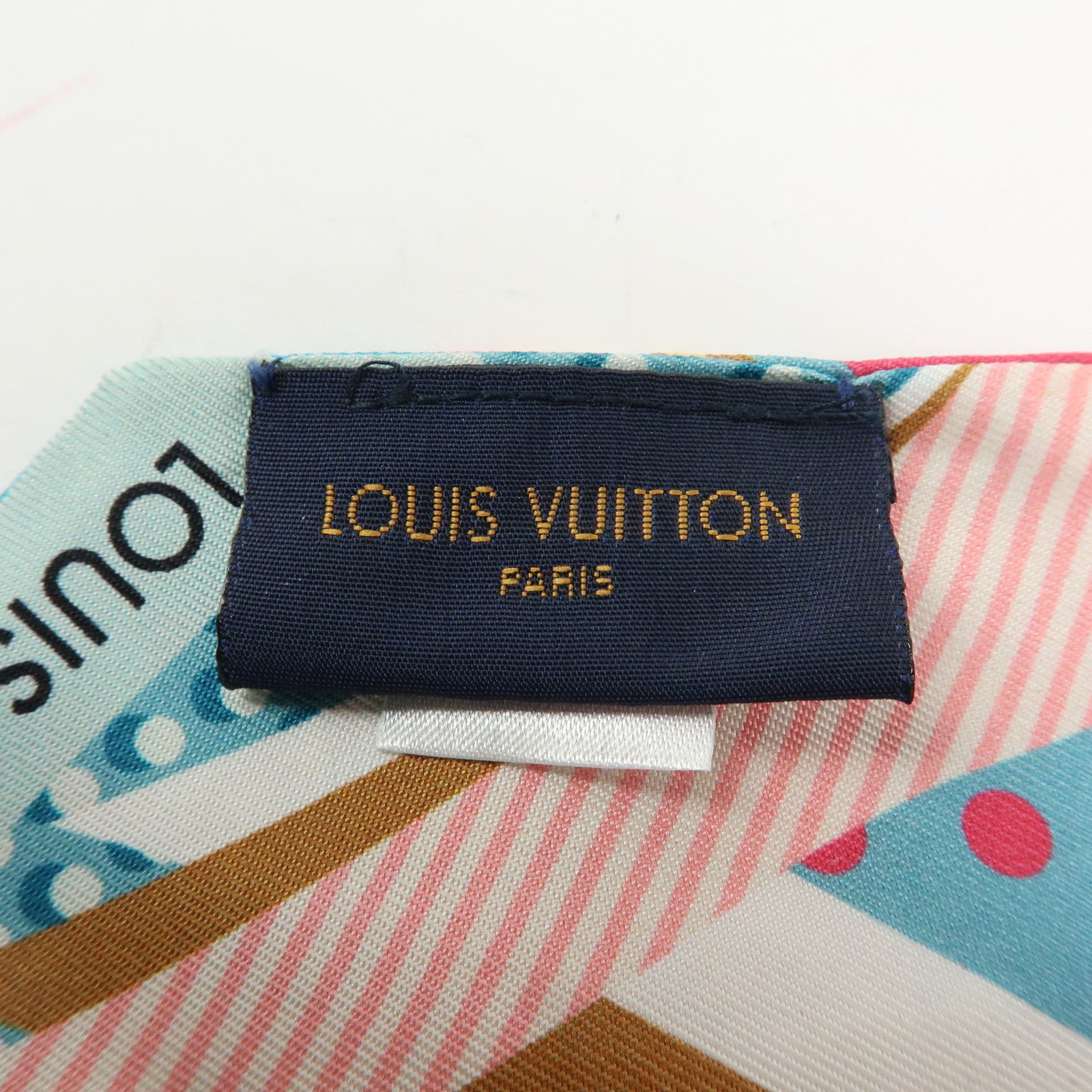 Louis Vuitton Silk100% Bandeau BB POP LV Scarf Multicolor M73859