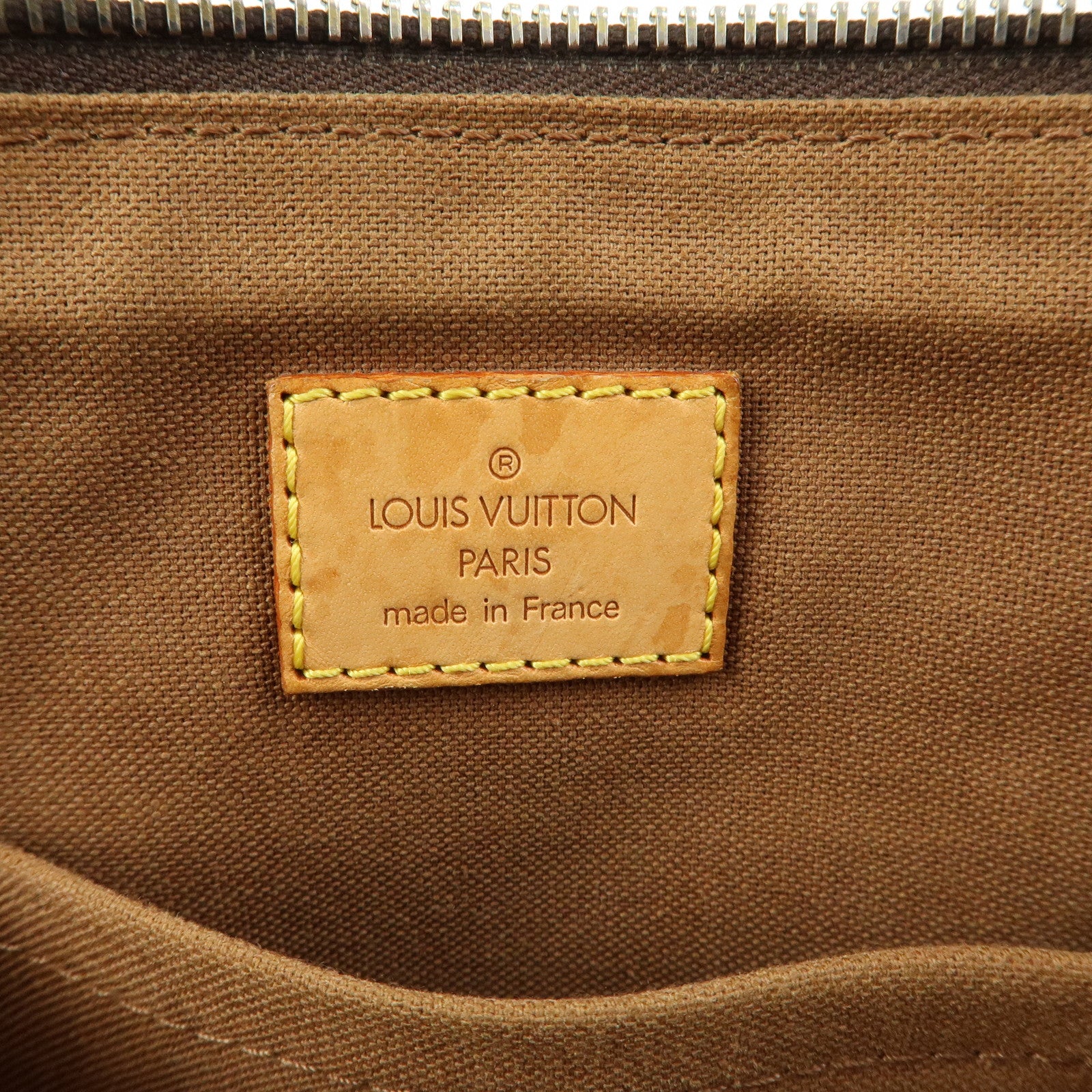 Louis Vuitton Monogram Popincourt Haut Shoulder Bag Brown M40007