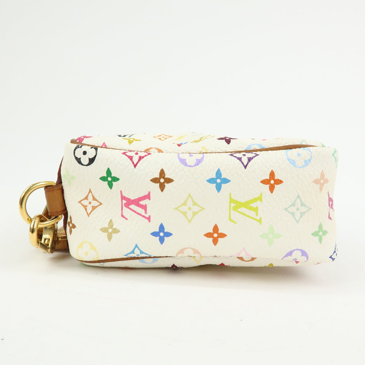Louis Vuitton Monogram Multicolor Trousse Wapity Pouch Blanc M58033