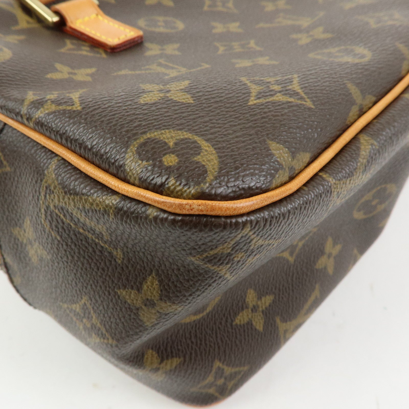 Louis Vuitton Monogram Cite MM Shoulder Bag Hand Bag Brown M51182