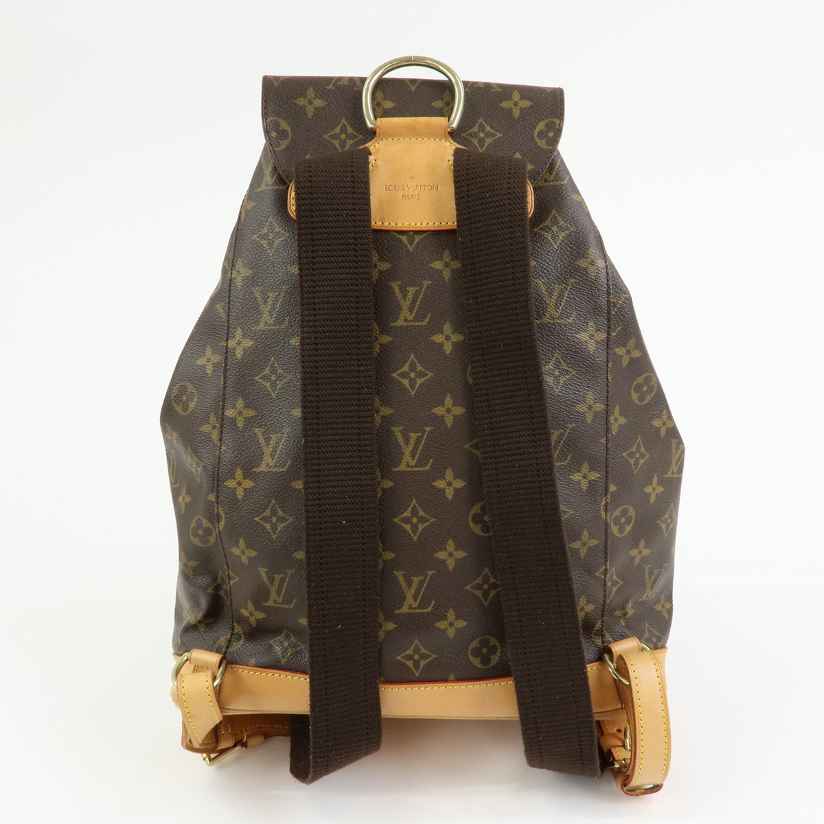 Louis Vuitton Monogram Montsouris GM Backpack Brown M51135