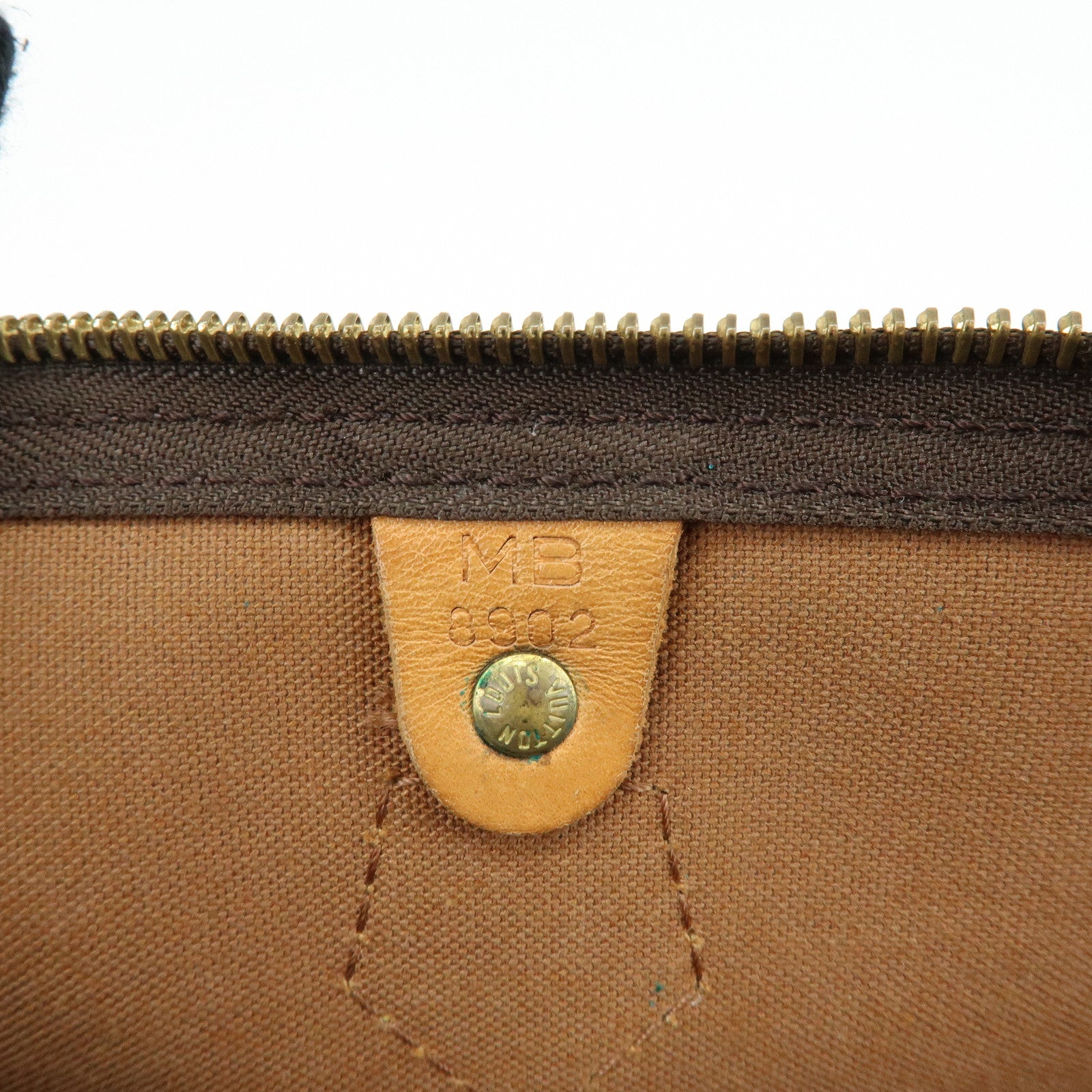 Louis Vuitton Monogram Speedy 40 Boston Bag Brown M41522