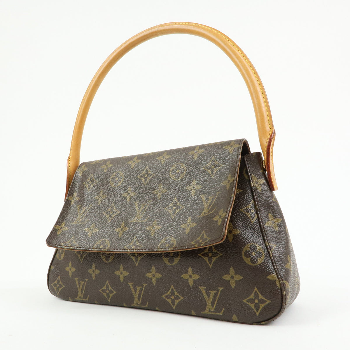 Louis Vuitton Monogram Mini Looping Shoulder Bag Brown M51147