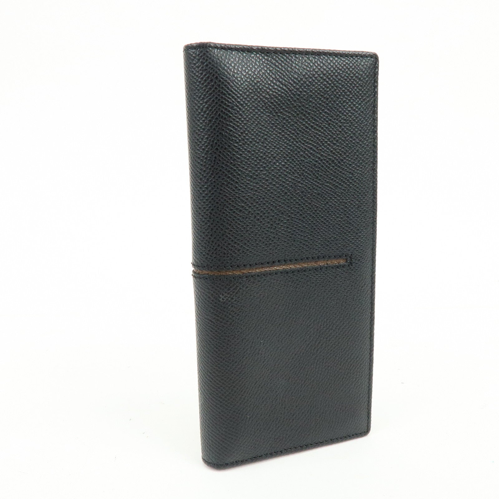 BVLGARI  FRED TOD'S  Leather Polyester Pouch Name Tag Long Wallet Lot