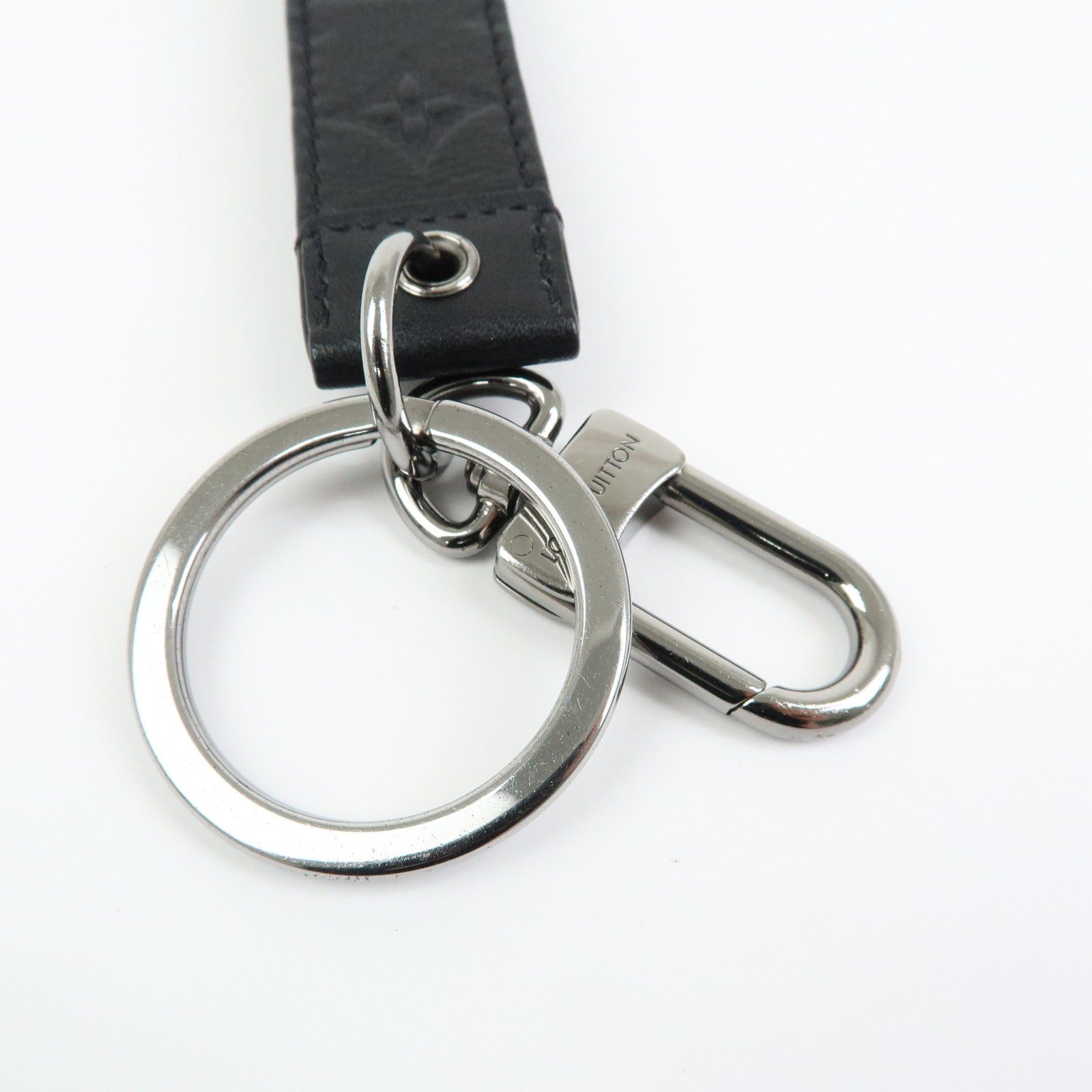 Louis Vuitton Monogram Shadow Porte Cles Dragonne Key Holder M68675