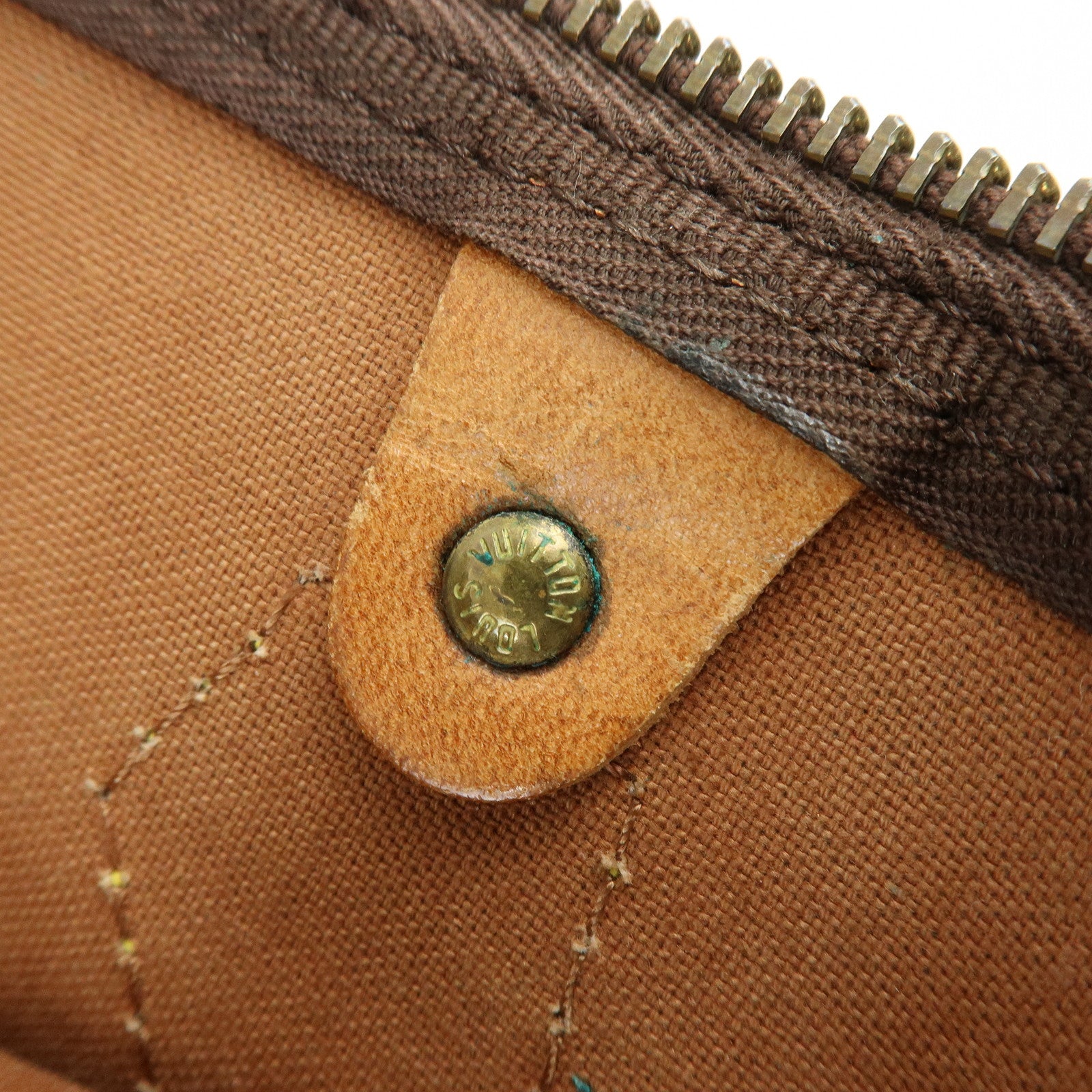 Louis Vuitton Monogram Speedy 35 Canvas Boston Bag Hand Bag M41524