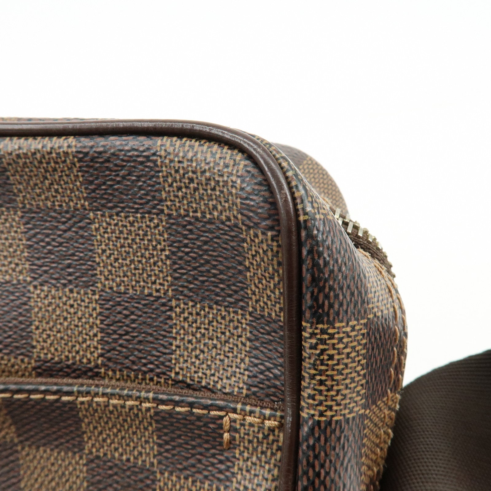Louis Vuitton Damier Olaf PM Crossbody Shoulder Bag Brown N41442