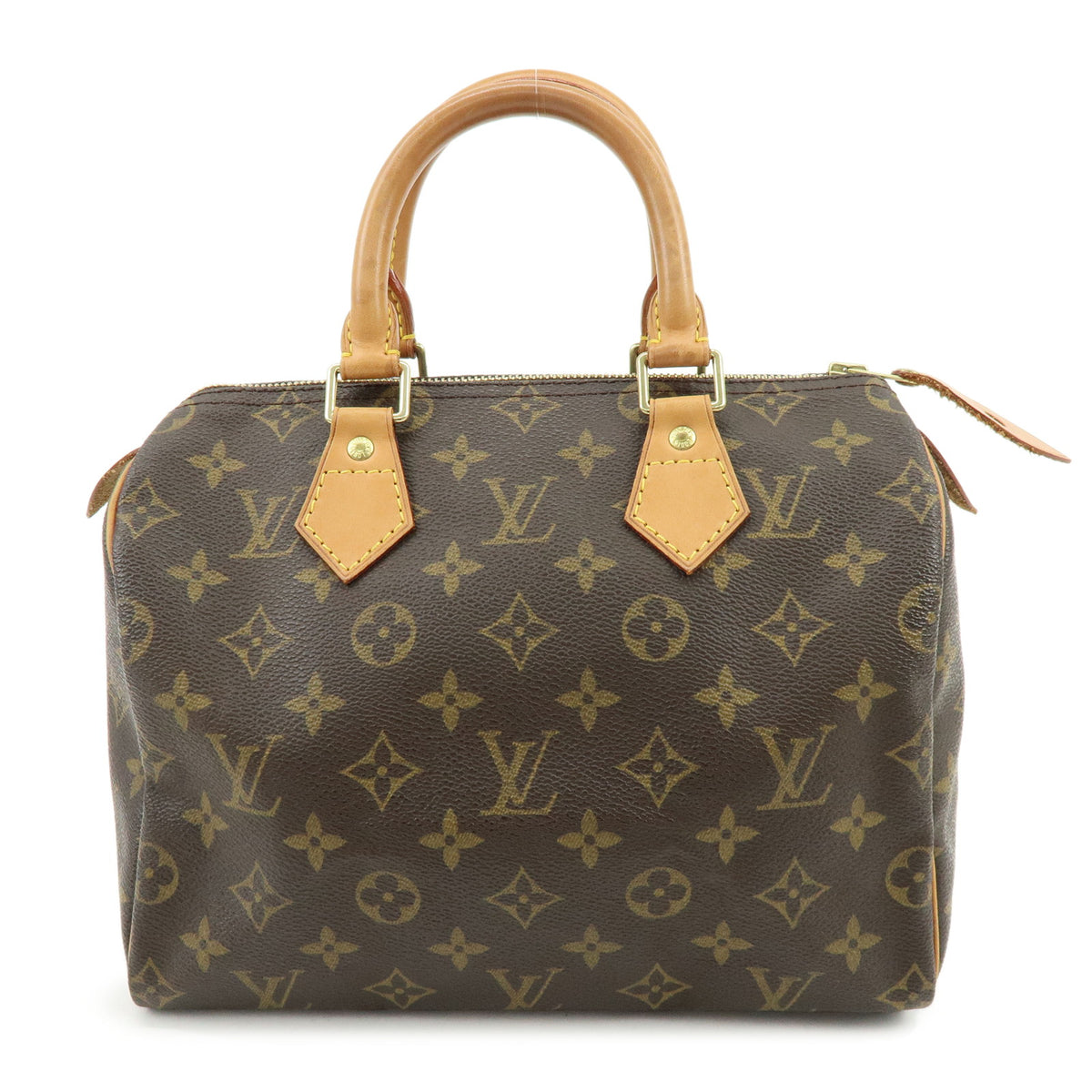 Louis Vuitton Monogram Speedy 25 Boston Bag Hand Bag Brown M41528