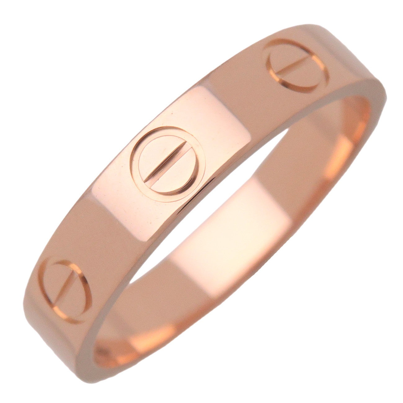 Cartier Mini Love Ring #50 K18 750PG Rose Gold US5.25 EU50 HK11