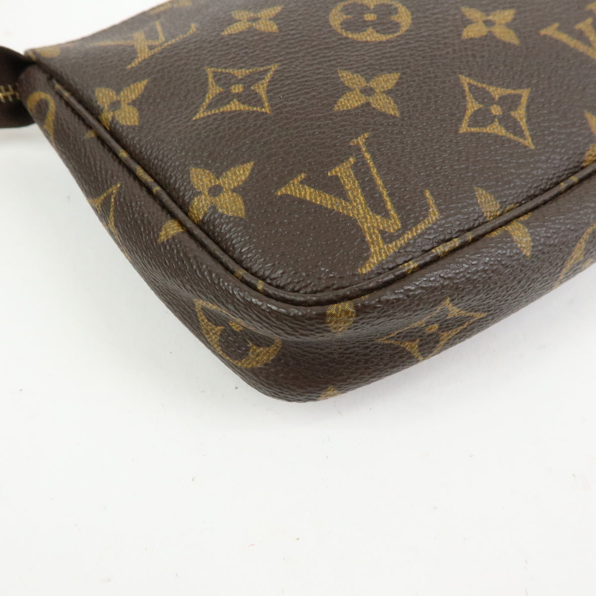 Louis Vuitton Monogram Pochette Accessoires Pouch Hand Bag M51980