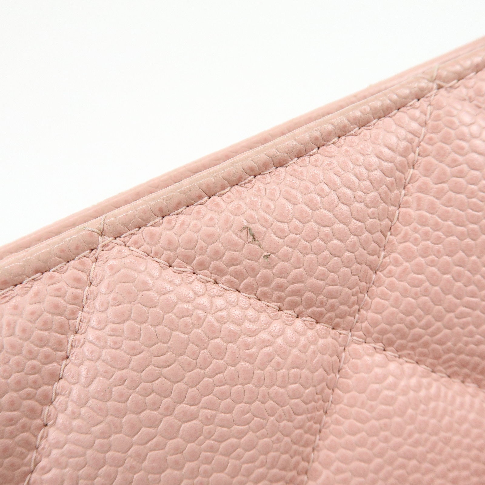 CHANEL Medallion Matelasse COCO Mark Caviar Skin Tote Bag A01804