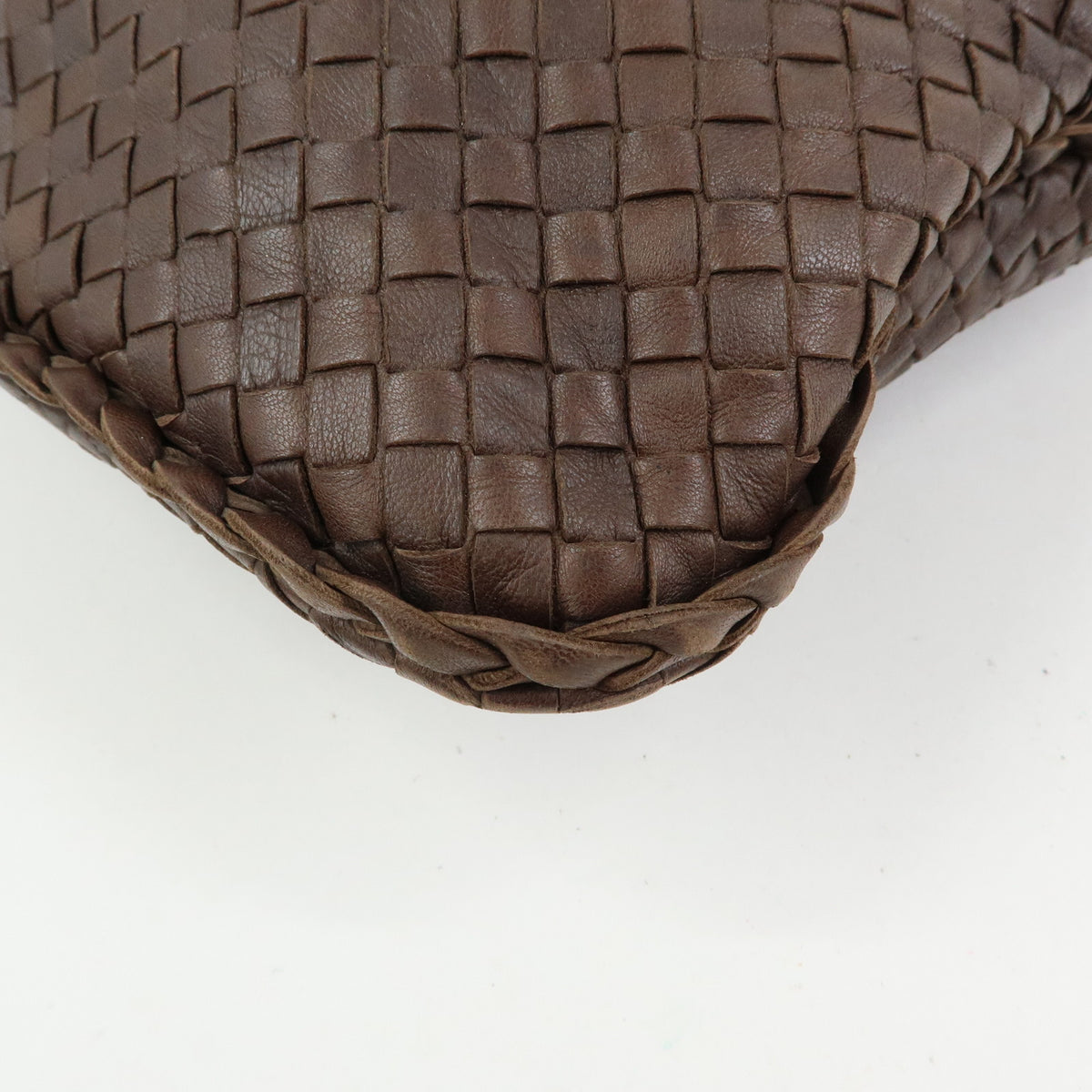 BOTTEGA VENETA Hobo Intrecciato Leather Shoulder Bag Hand Bag 115654