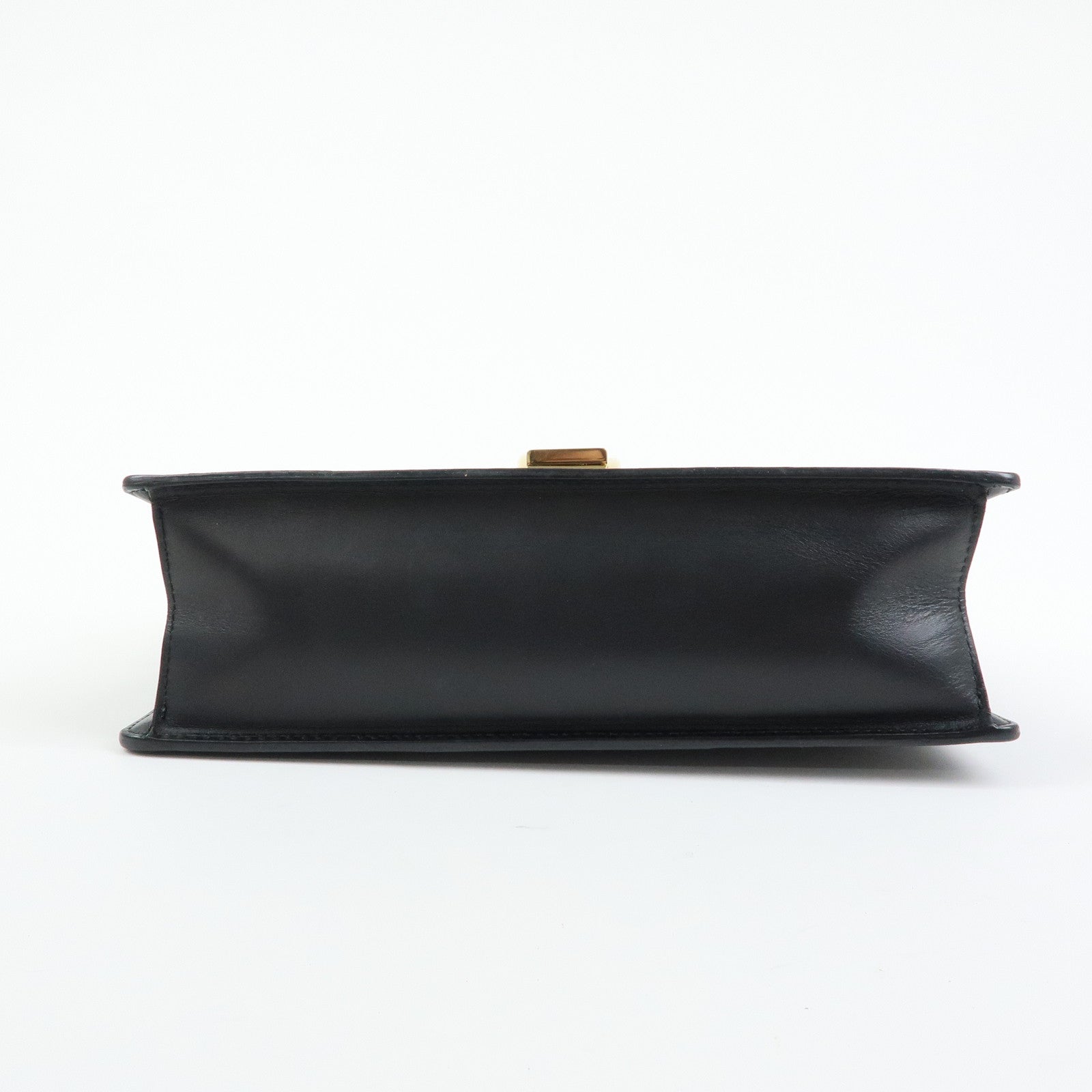 Gucci Sylvie Sherry Leather Shoulder Bag Crossbody Bag Black 421882