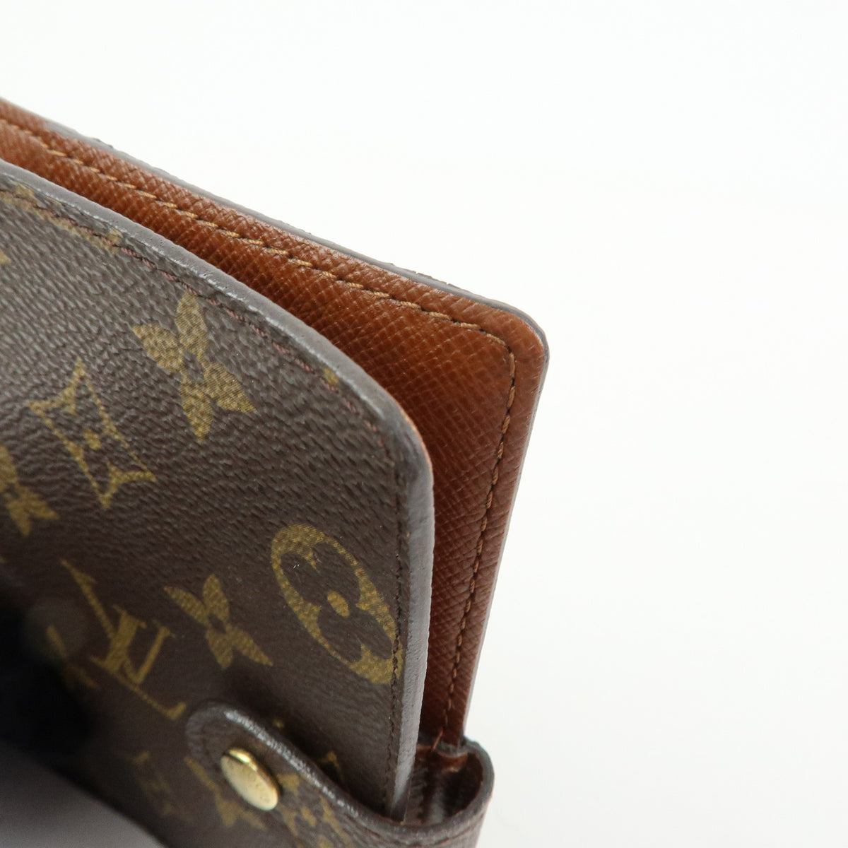 Louis Vuitton Monogram Agenda PM Planner Cover Brown R20005