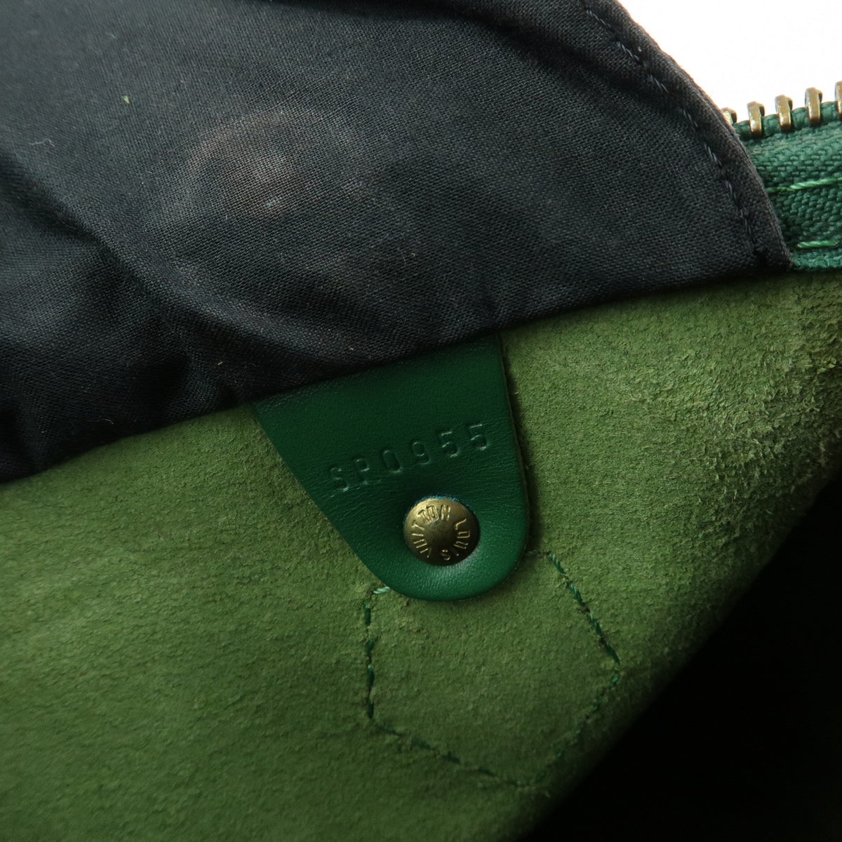 Louis Vuitton Epi Speedy 25 Hand Boston Bag Borneo Green M43014