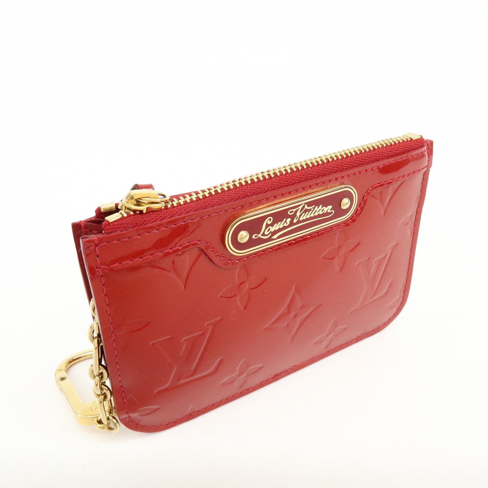 Louis Vuitton Monogram Vernis Pochette Cles NM Coin Case M93559