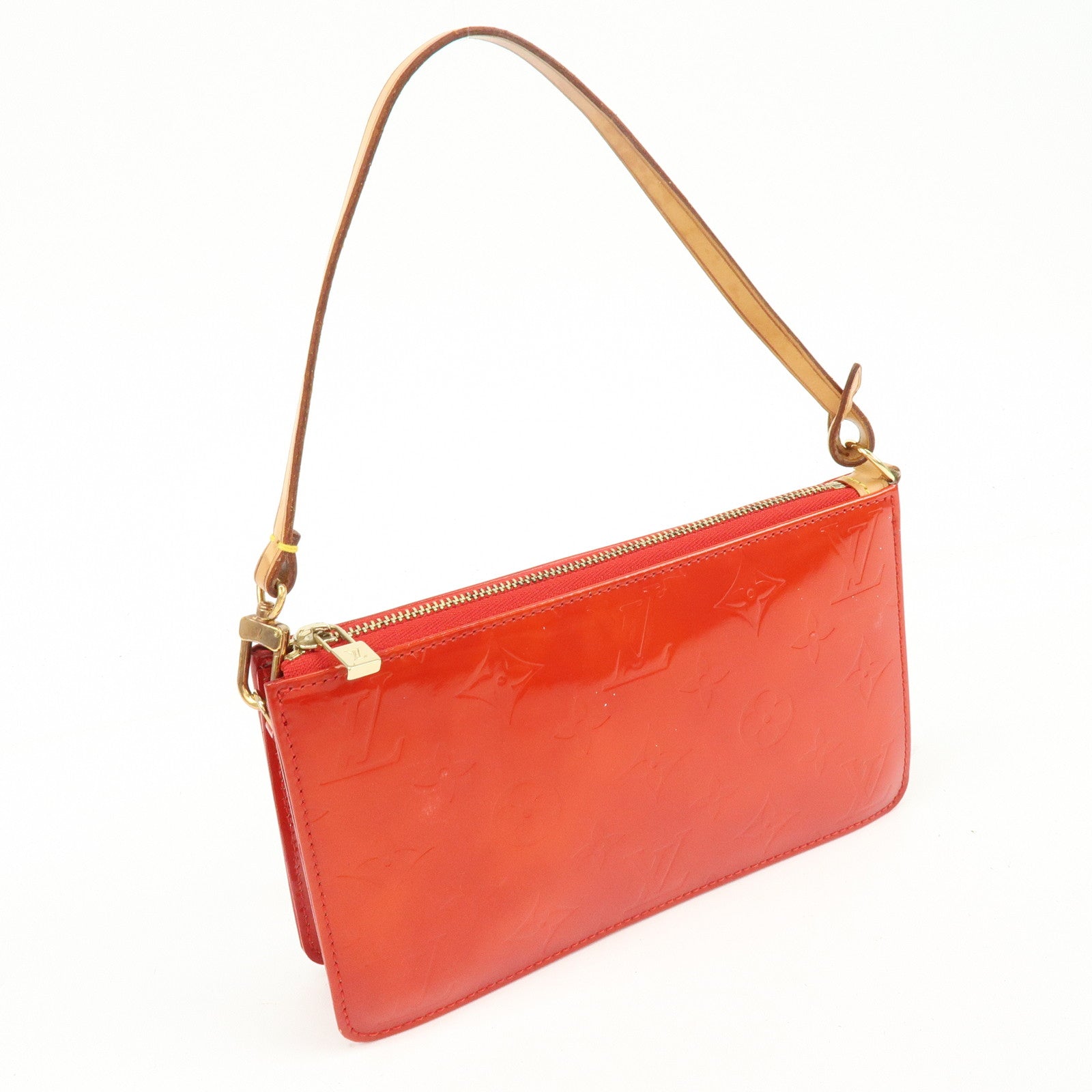 Louis Vuitton Monogram Vernis Lexington Accessoires Pouch Rouge M91132