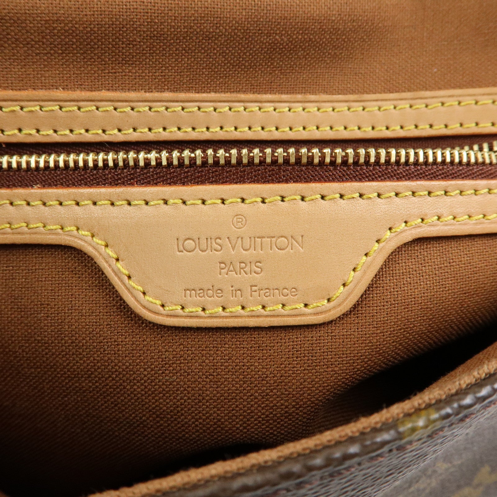 Louis Vuitton Monogram Mini Looping Canvas Shoulder Bag Brown M51147