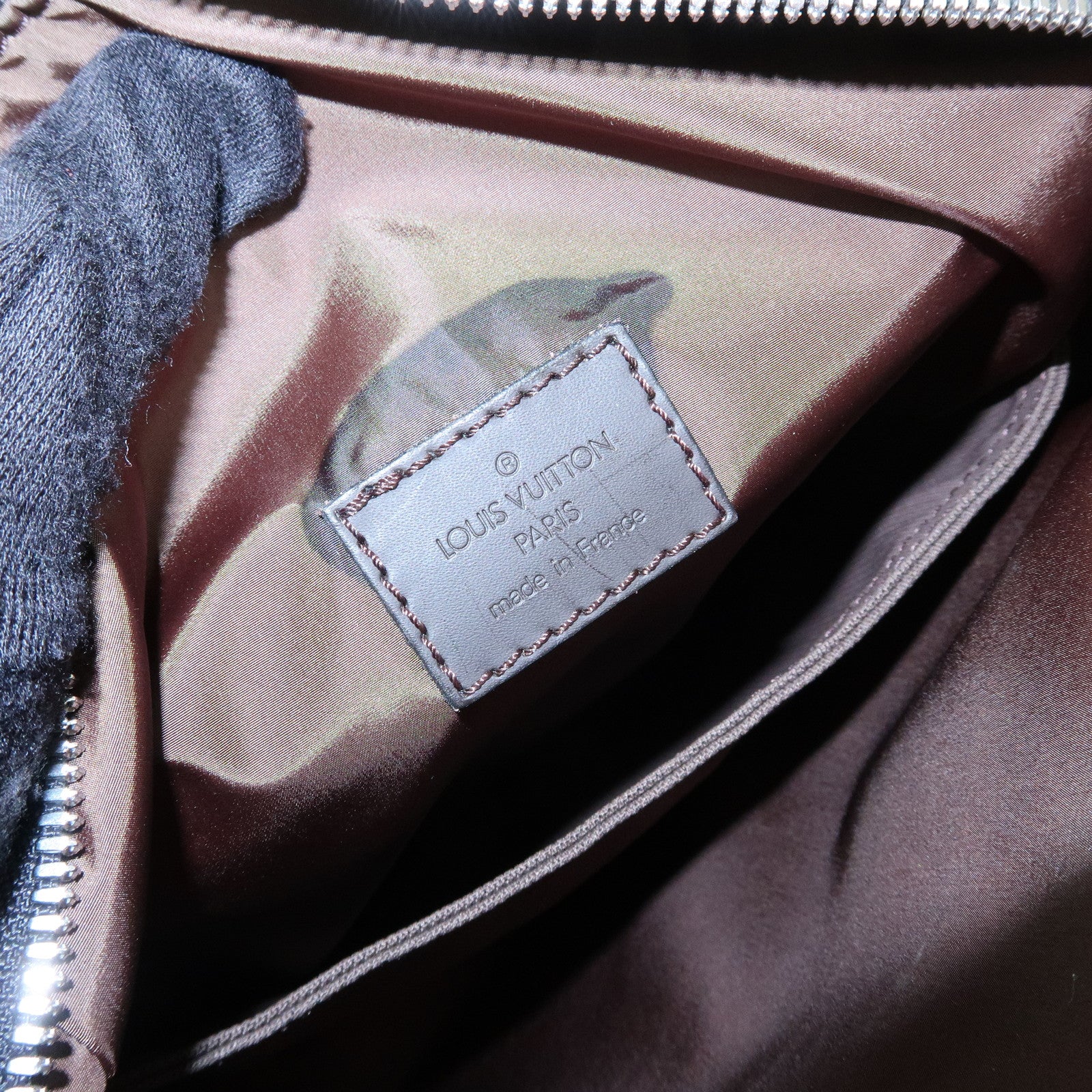 Louis Vuitton Damier Geant Citadin NM Crossbody Bag Noir M93233
