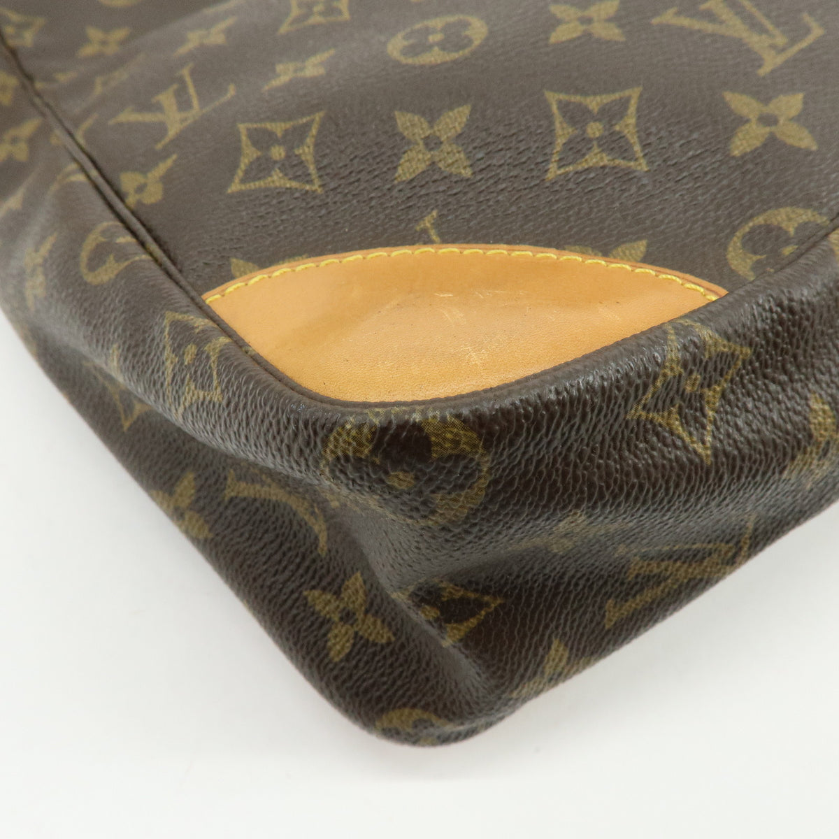 Louis Vuitton Monogram Balade Canvas Leather Shoulder Bag Brown M51112