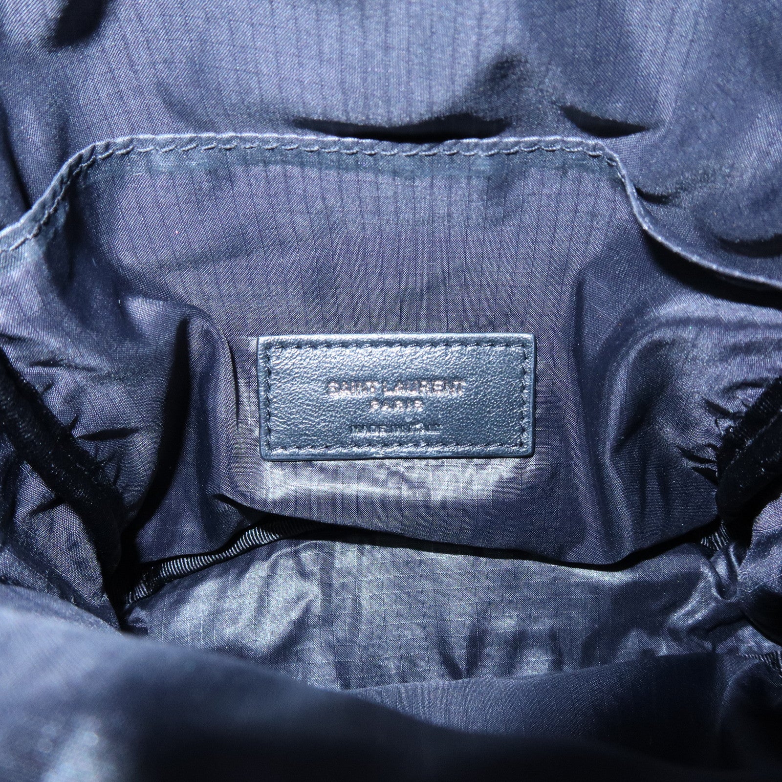 SAINT LAURENT PARIS Canvas Leather Shoulder Bag Camouflage 581700