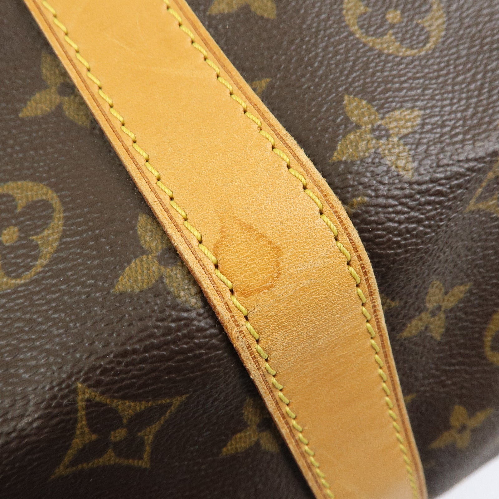Louis Vuitton Monogram Keep All 60 Boston Bag Brown M41422