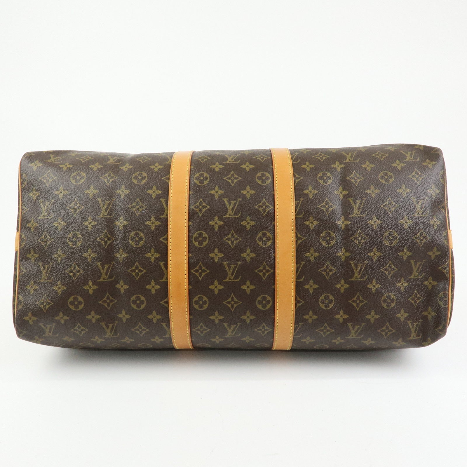 Louis Vuitton Monogram Keep All Bandouliere 55 Boston Bag M41414