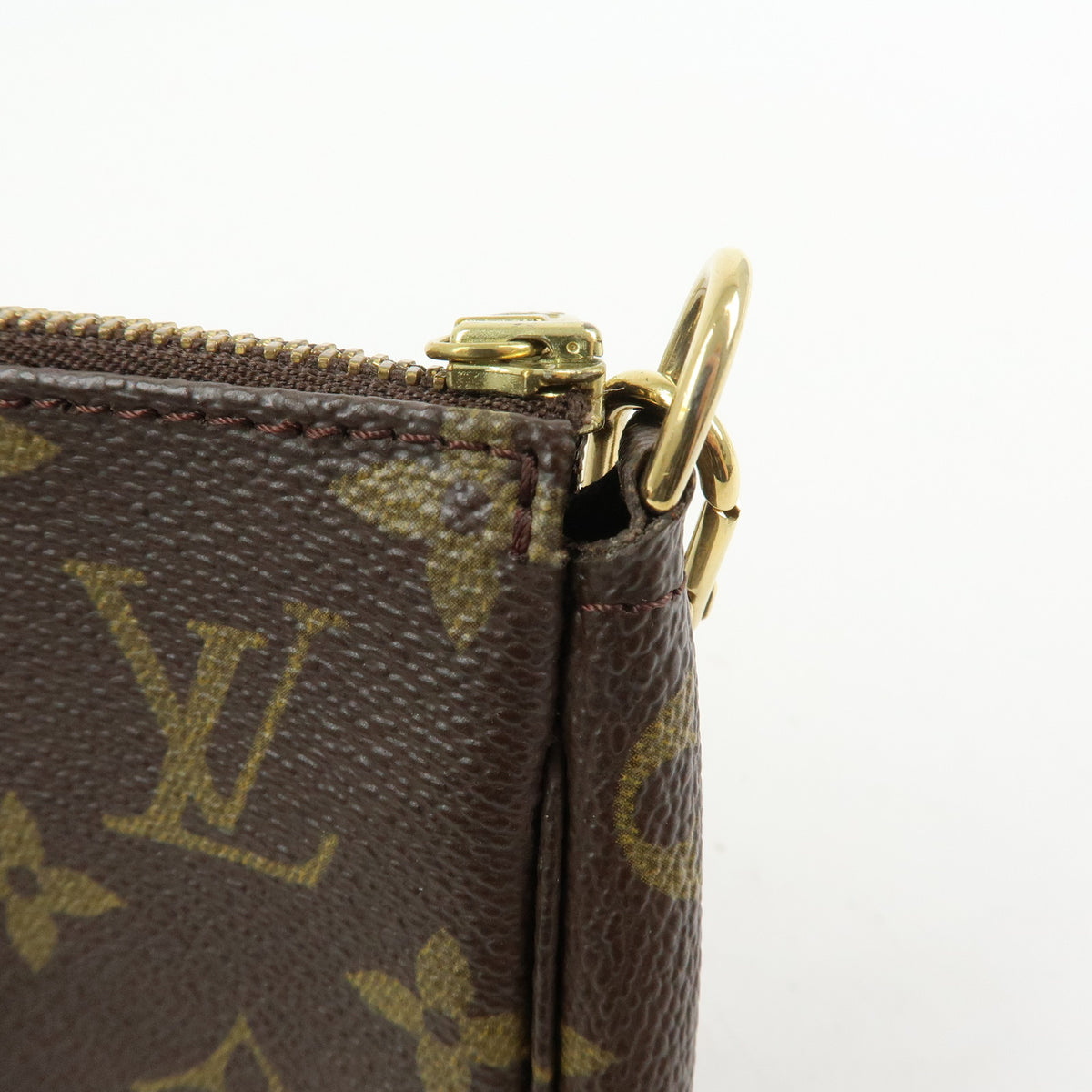 Louis Vuitton Monogram Pochette Accessoires Pouch Hand Bag M51980