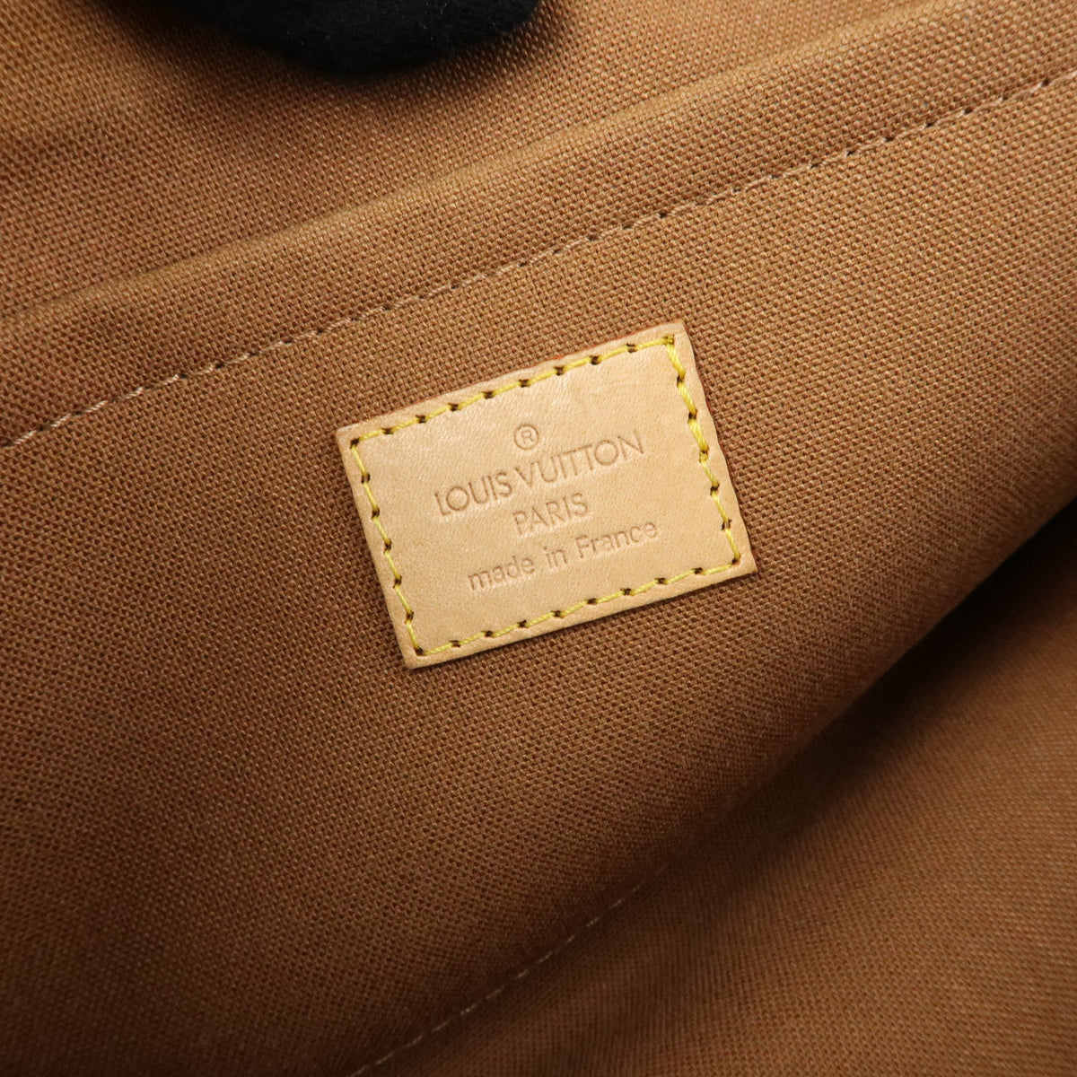 Louis Vuitton Monogram Popincourt Hand Bag Brown M40009