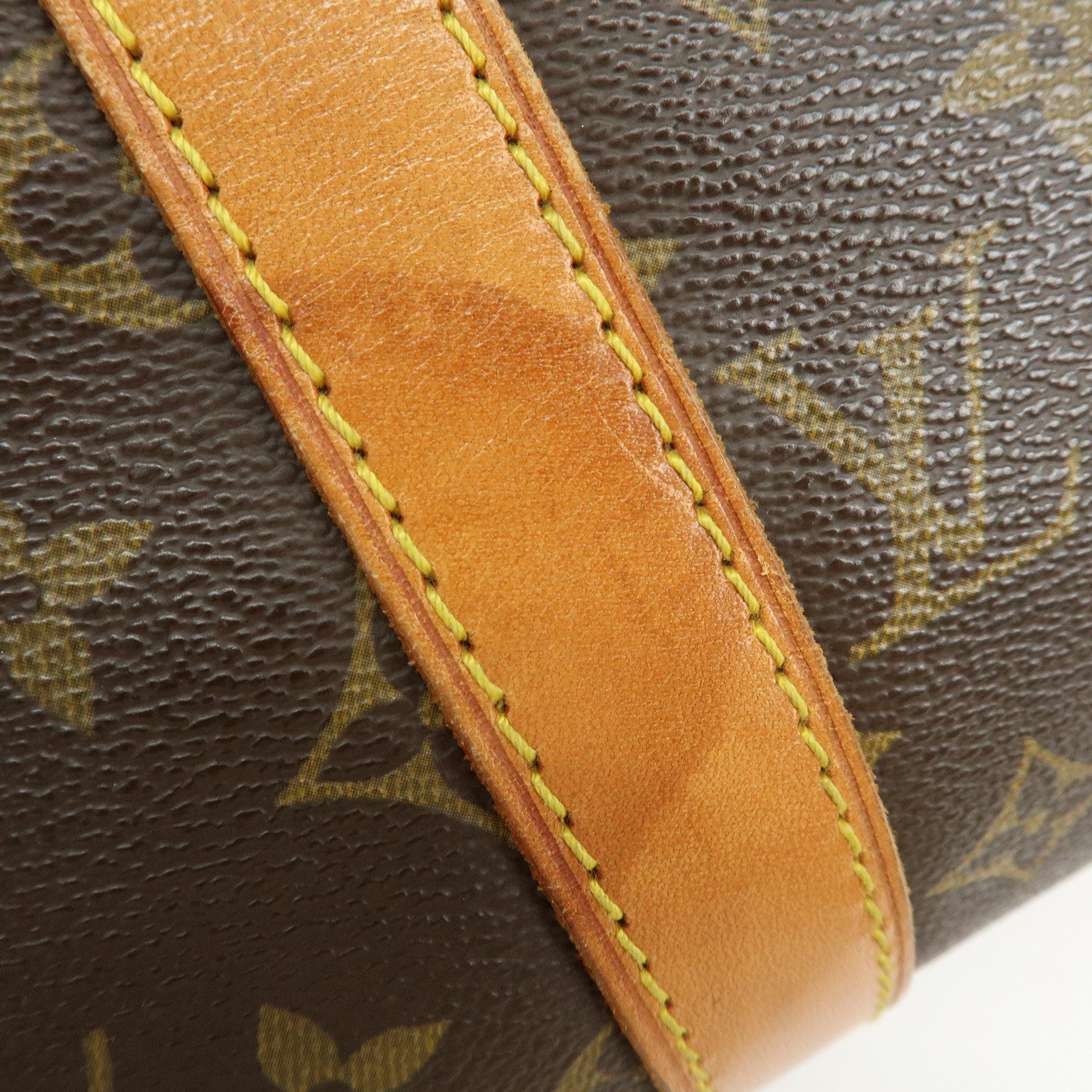 Louis Vuitton Monogram Keep All 50 Boston Bag Hand Bag Brown M41426