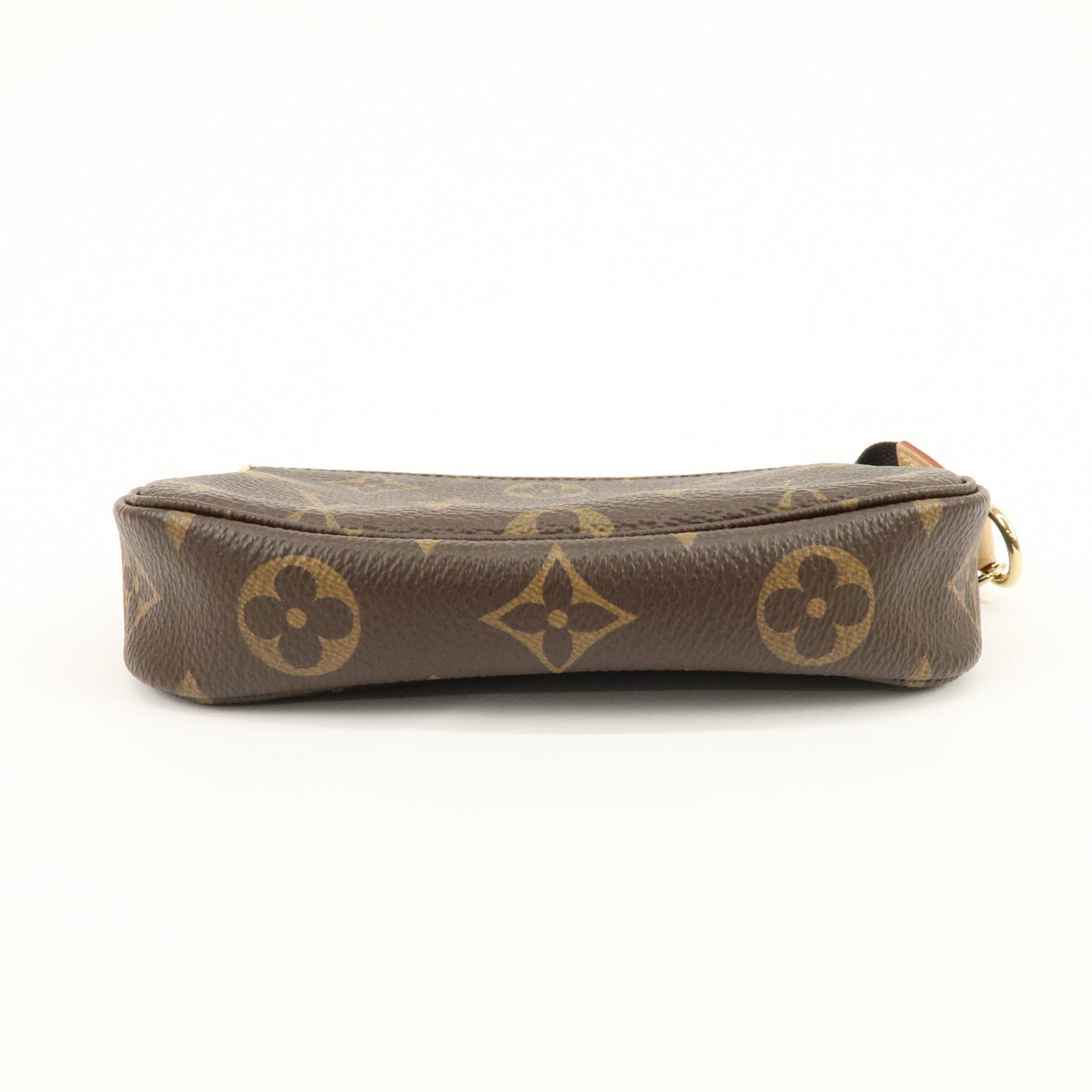Louis Vuitton Monogram Mini Pochette Accessoires Hand Bag Bown M58009
